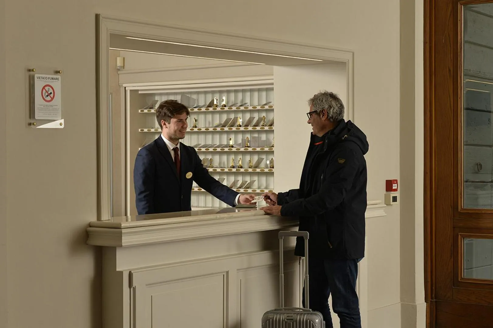 Lobby or reception in Centro Paolo VI