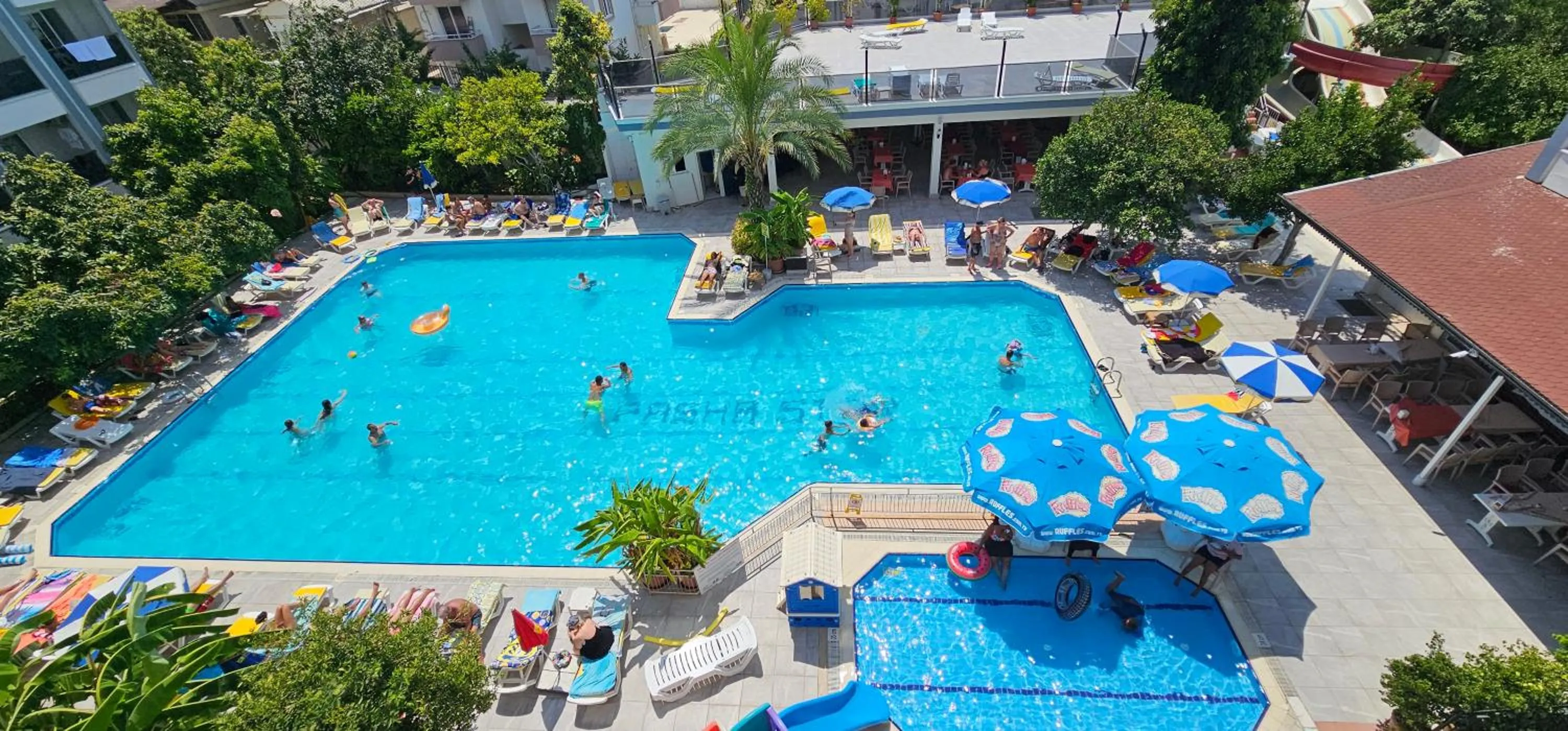 Pool view in Gazipasa Star Otel