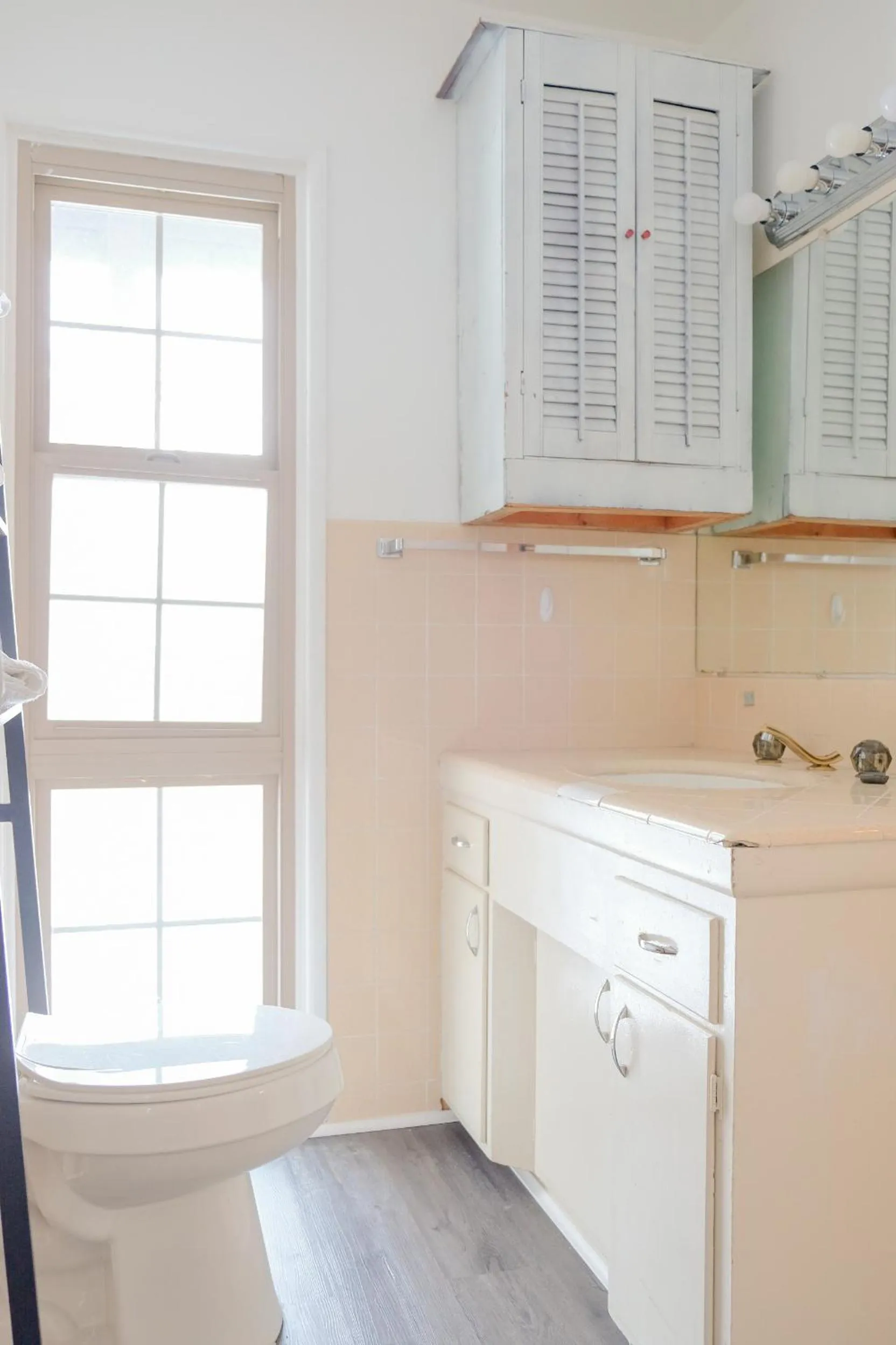 Toilet in Sherwood Arms Motel
