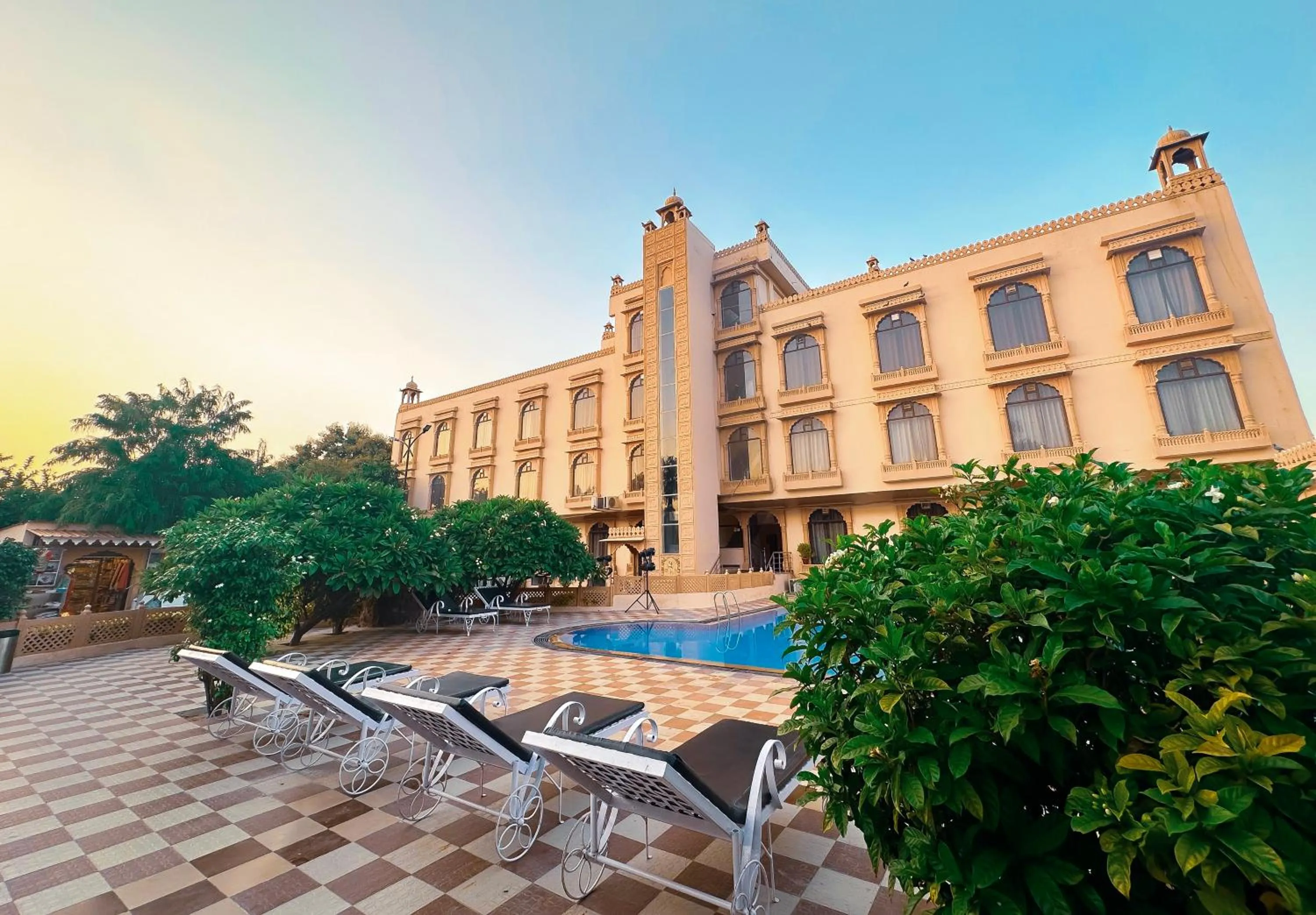 Property building in Ranthambhore National Resort