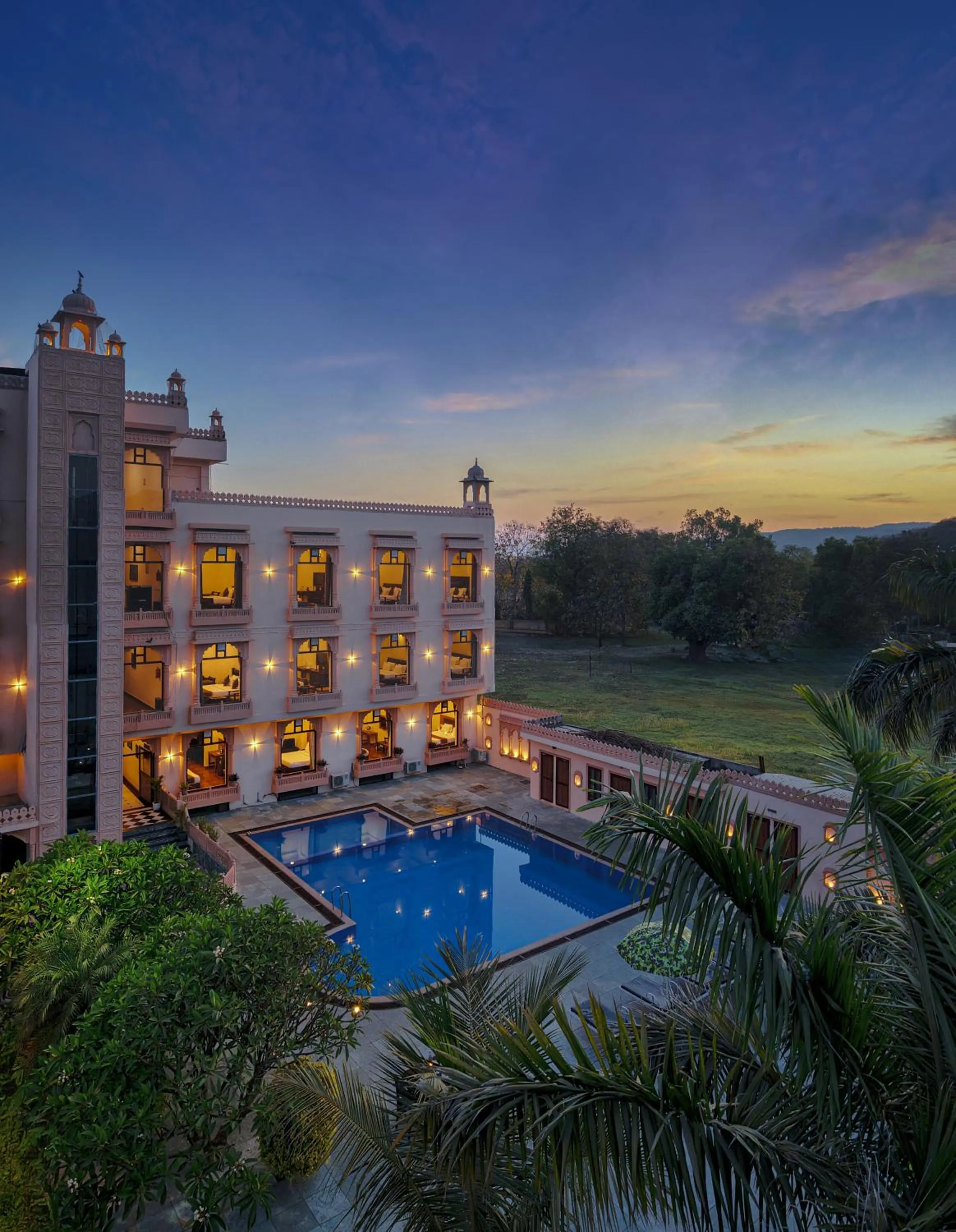 Property building in Ranthambhore National Resort