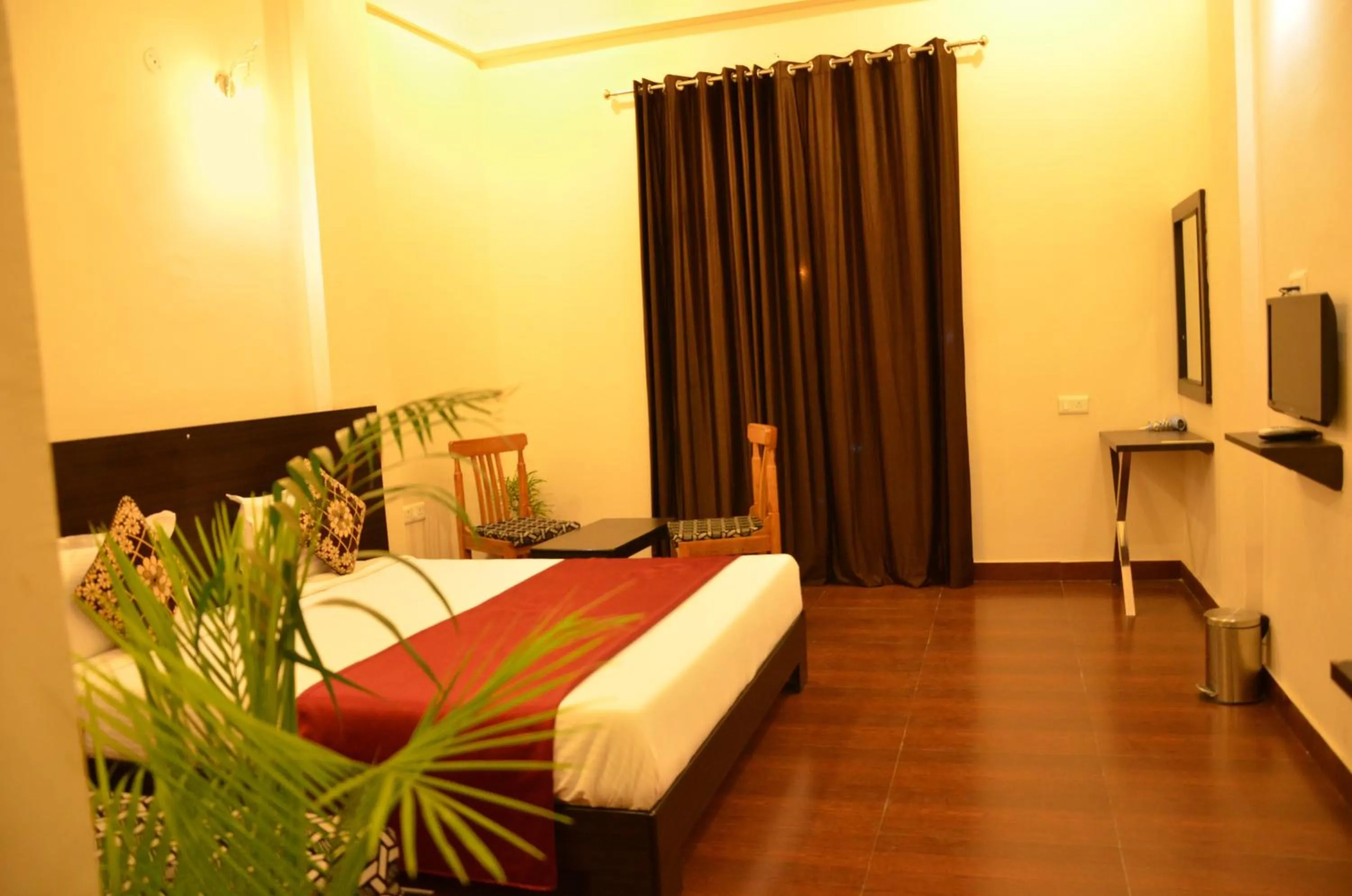 Bedroom, Bed in Ranthambhore National Resort