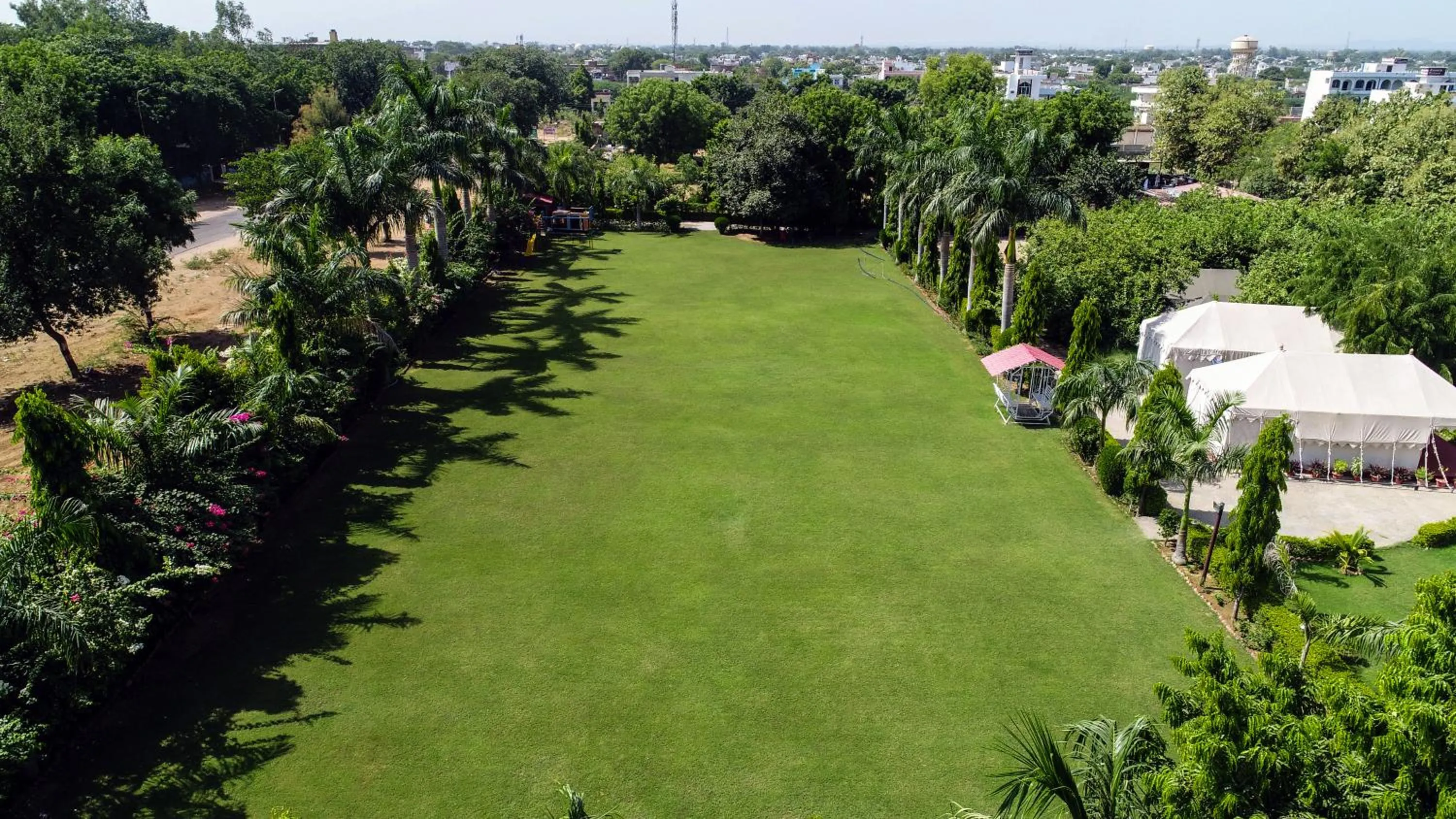 Garden in Ranthambhore National Resort