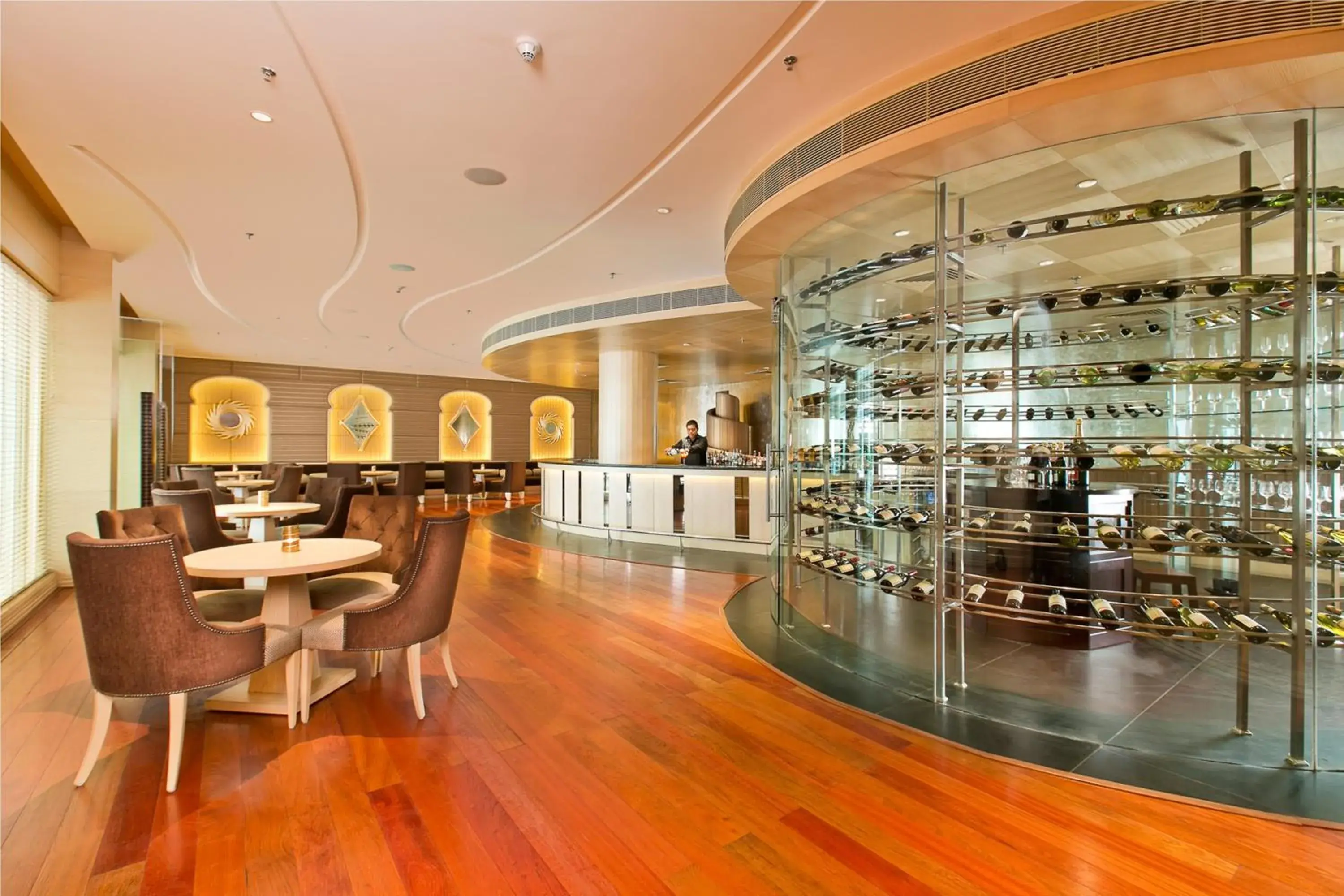Lounge or bar in The Lalit Traveller- Airport hotel Lounge or bar in The Lalit Traveller- Airport hotel