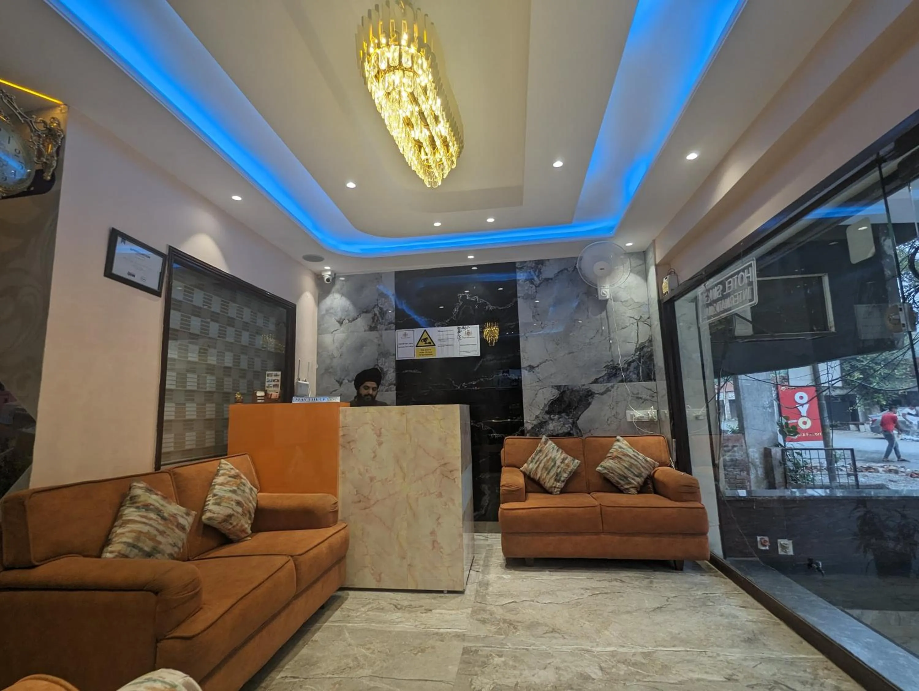 Lobby or reception in Hotel Singh International, Amritsar