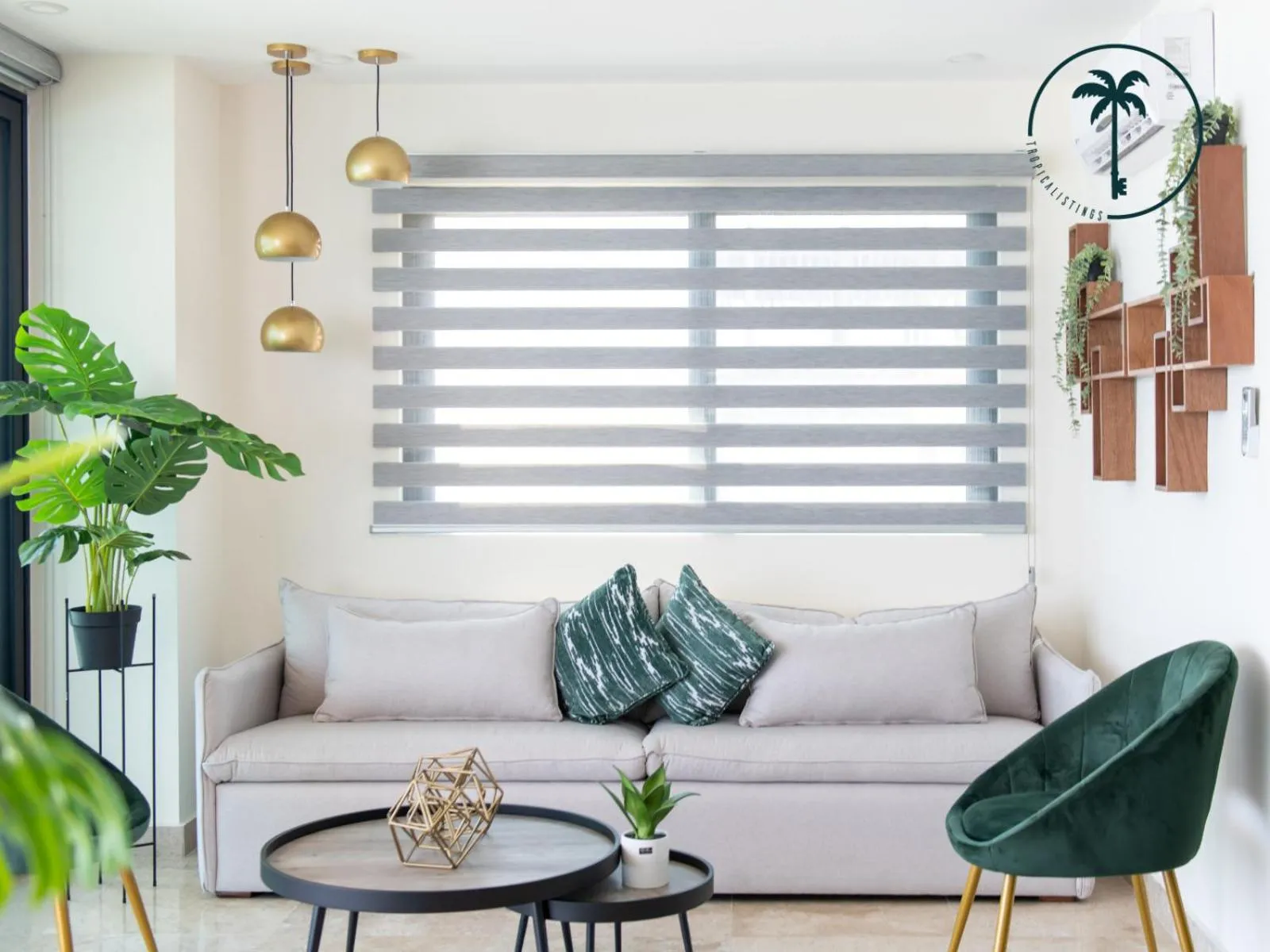 Decorative detail in Moderno condominio con vista al mar!