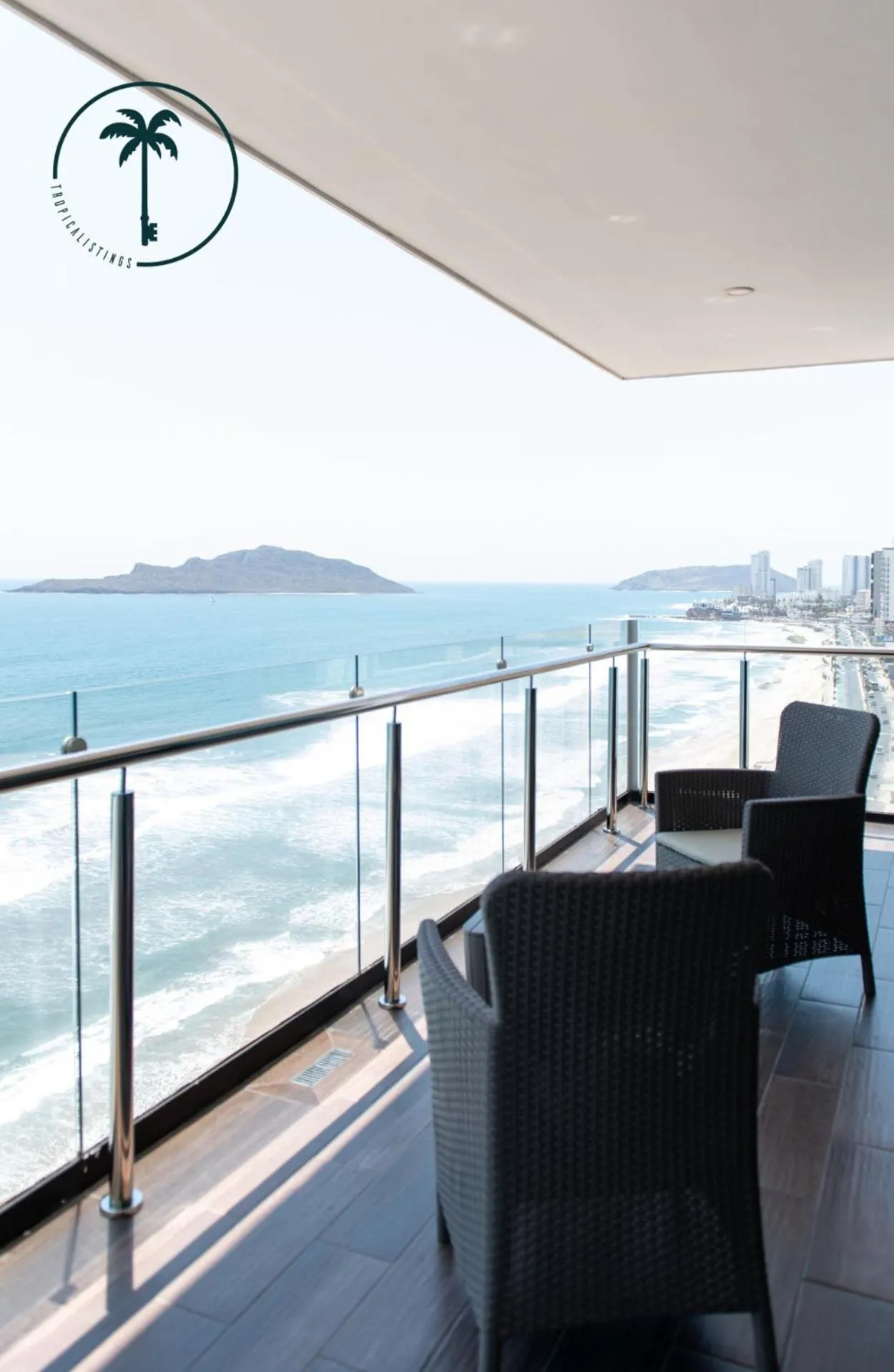 View (from property/room) in Moderno condominio con vista al mar!