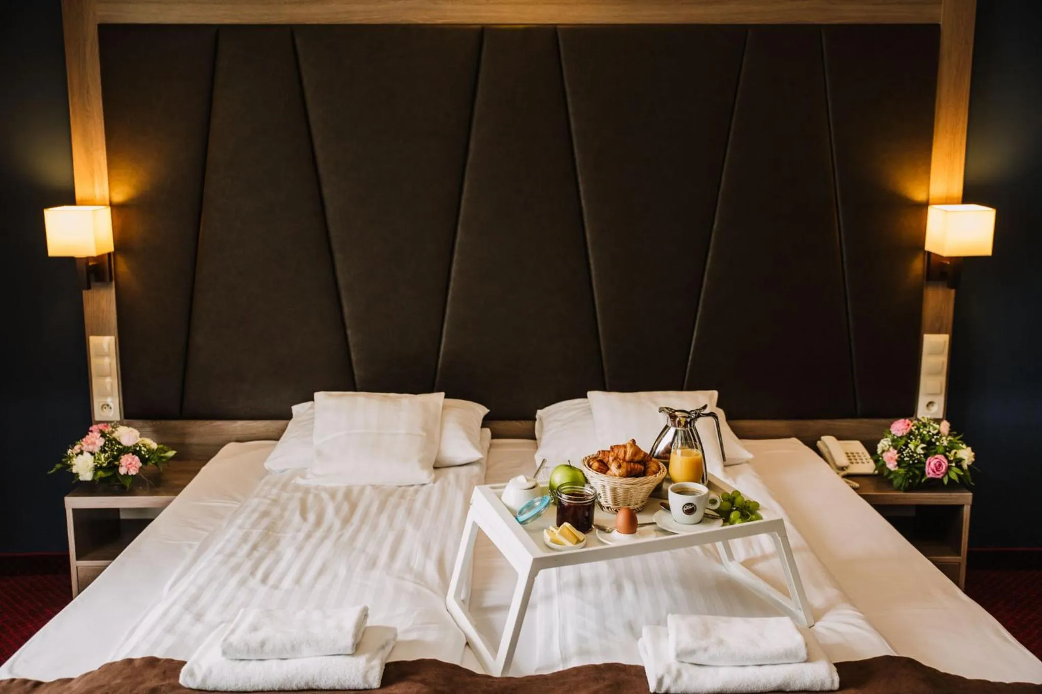 Food and drinks, Bed in Mały Rzym