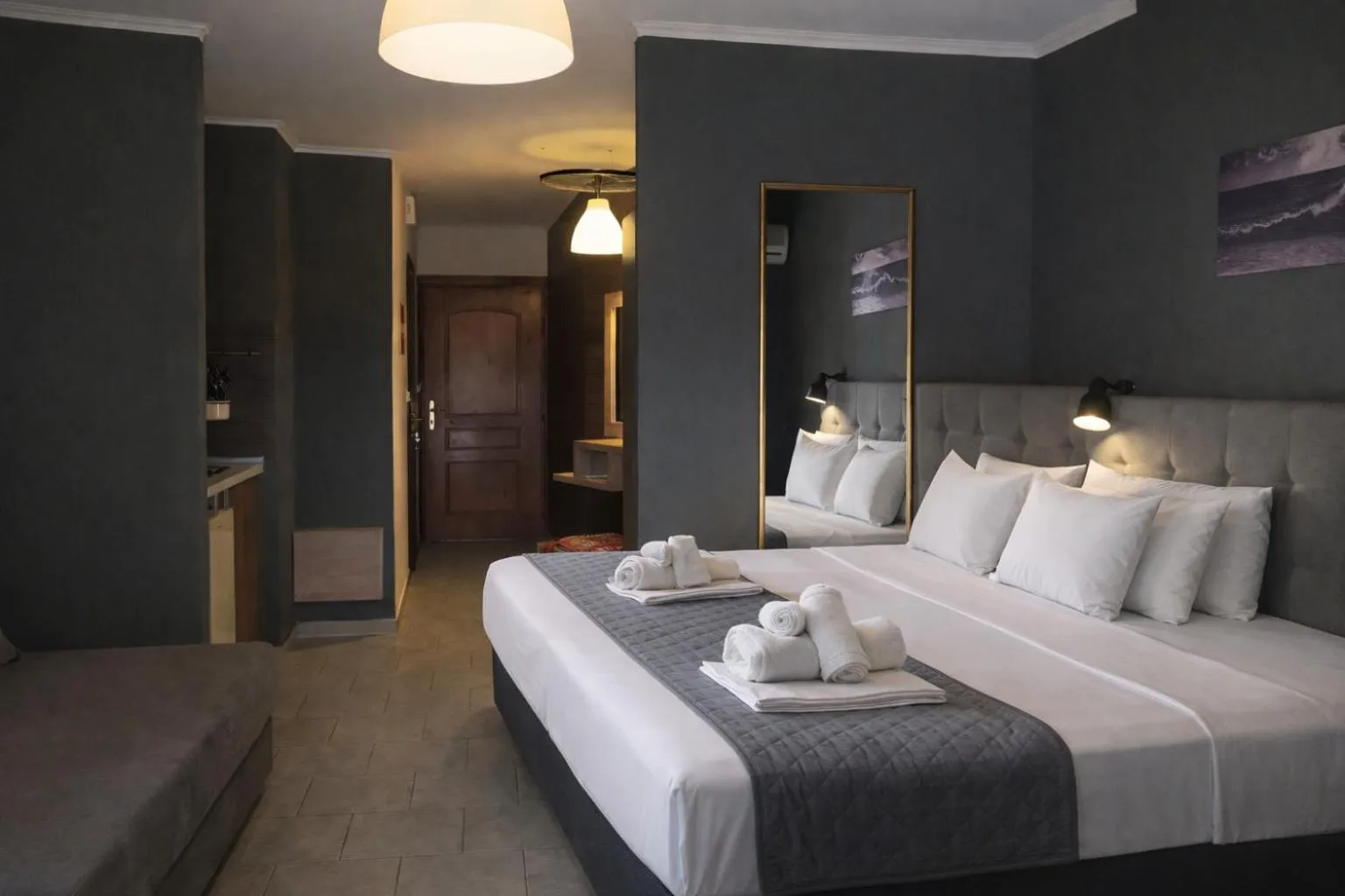 Bed in Isla Studios