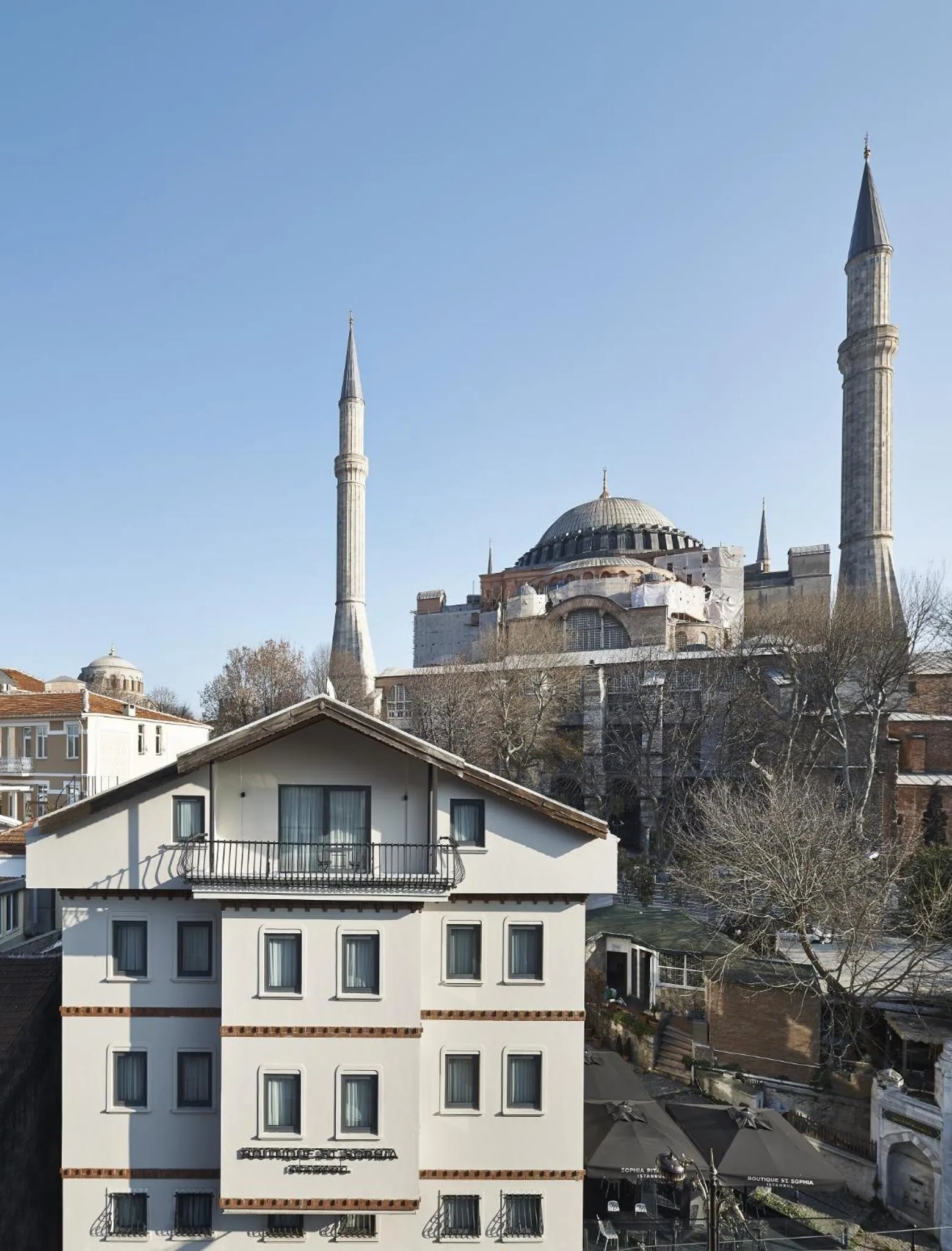 Facade/entrance in Hotel Saint Sophia