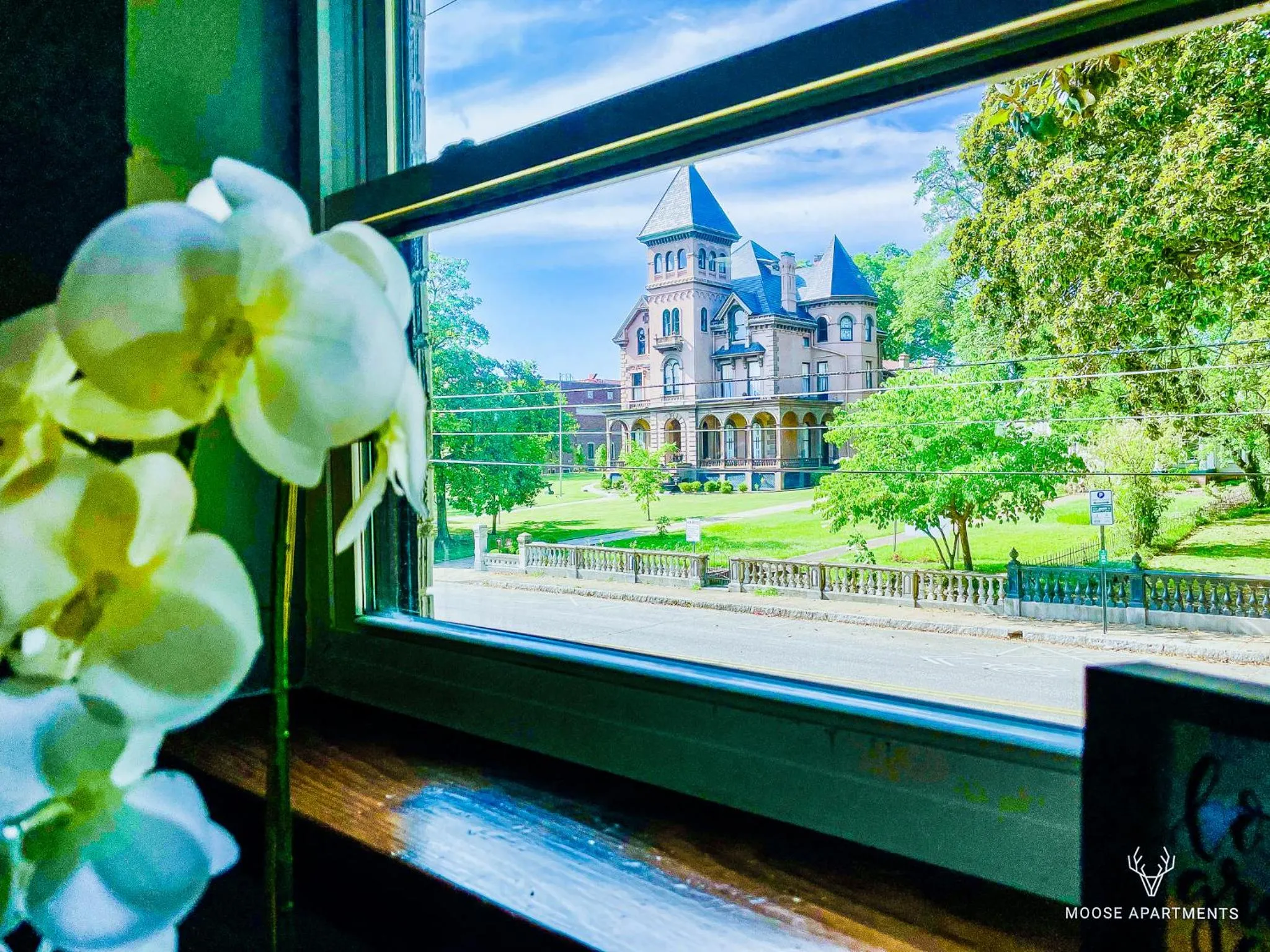 City view in The Moose at Memphis Downtown & Victorian Village