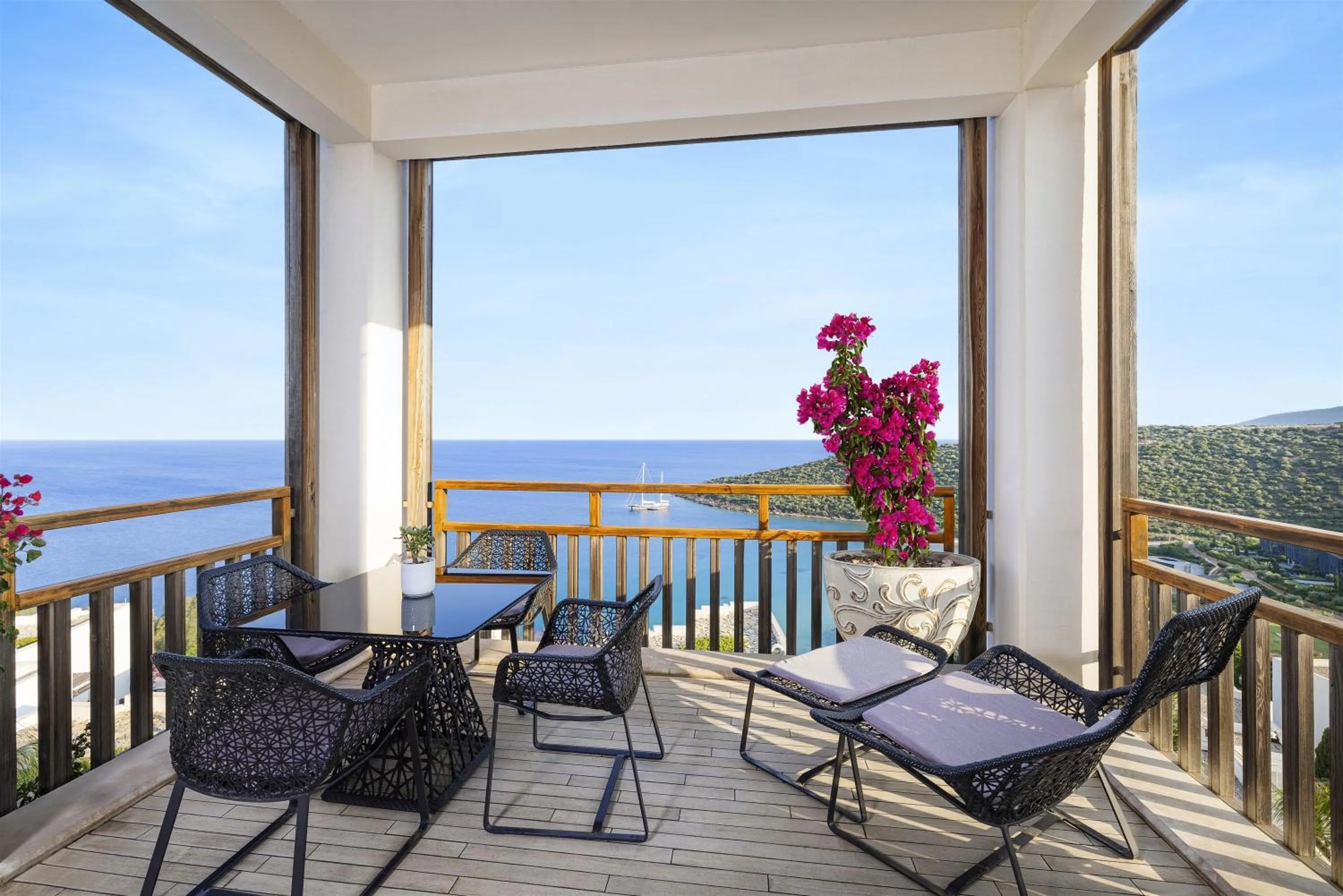 Balcony/Terrace in Kempinski Hotel Barbaros Bay Bodrum