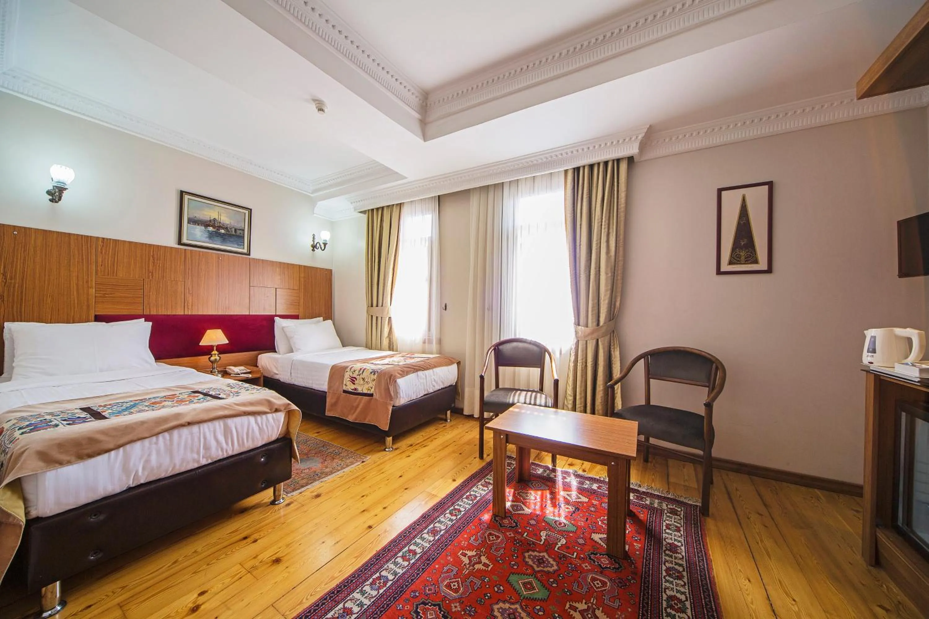 Bedroom, Bed in Hippodrome Hotel