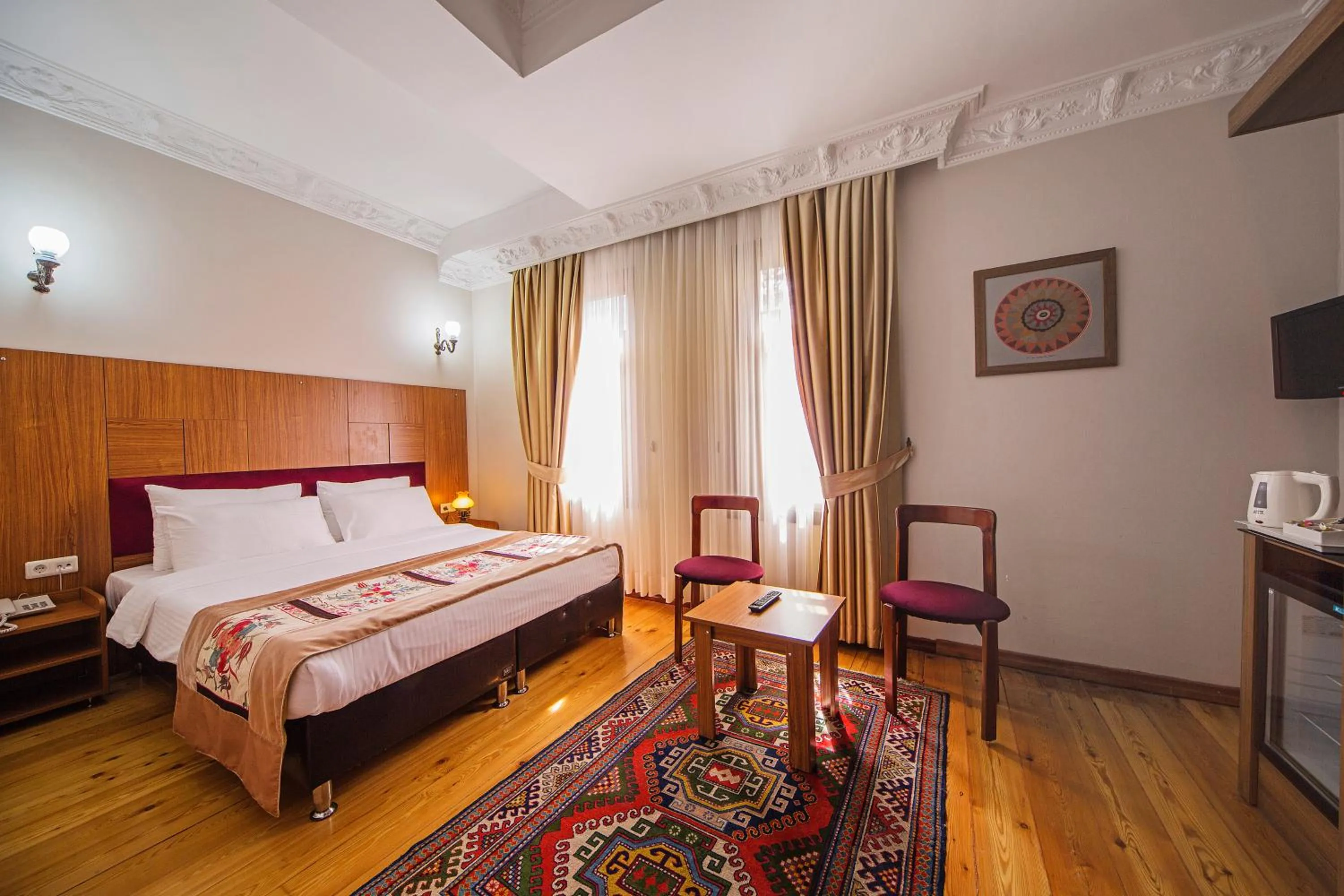 Bedroom, Bed in Hippodrome Hotel
