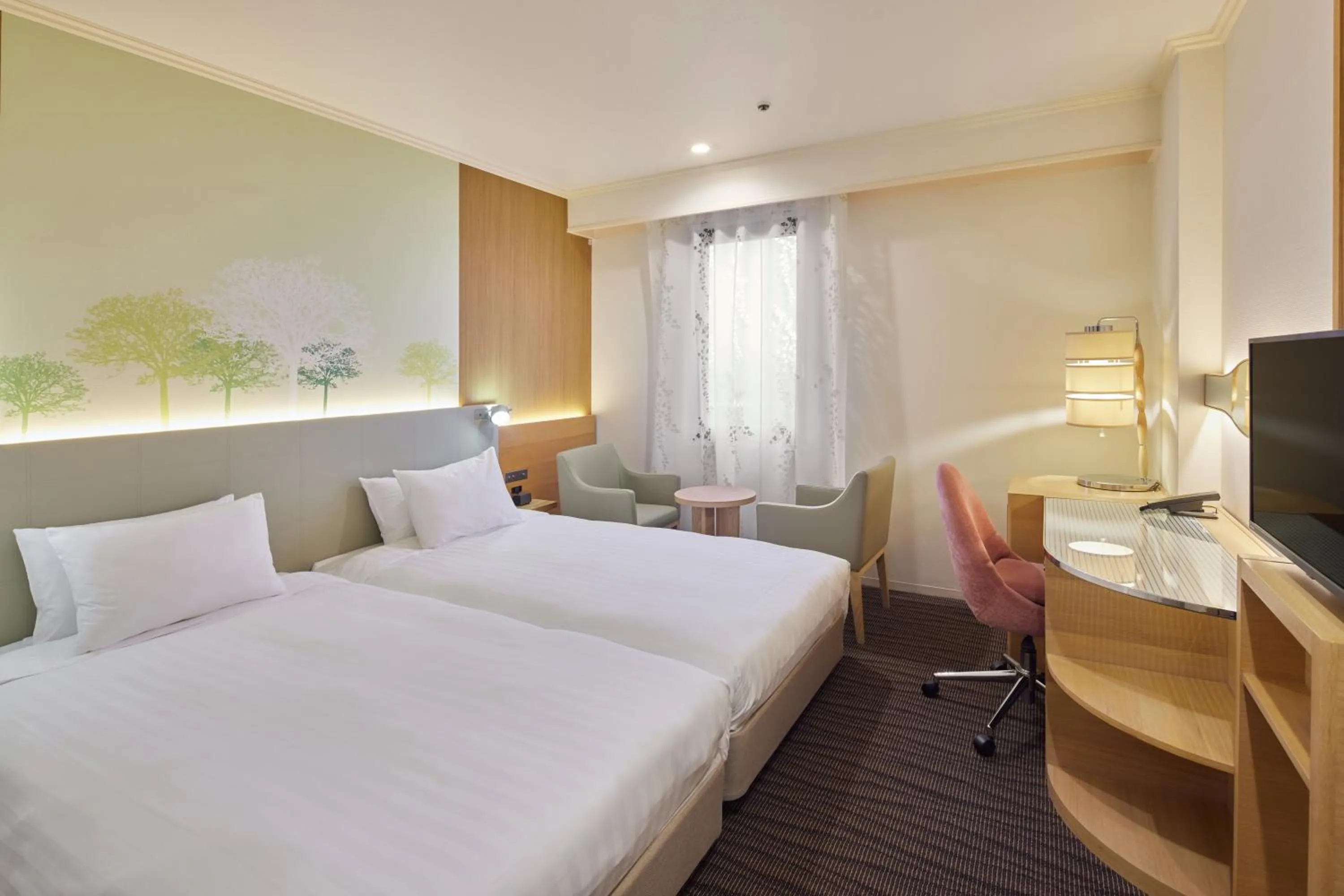 Bed in Kichijoji Excel Hotel Tokyu