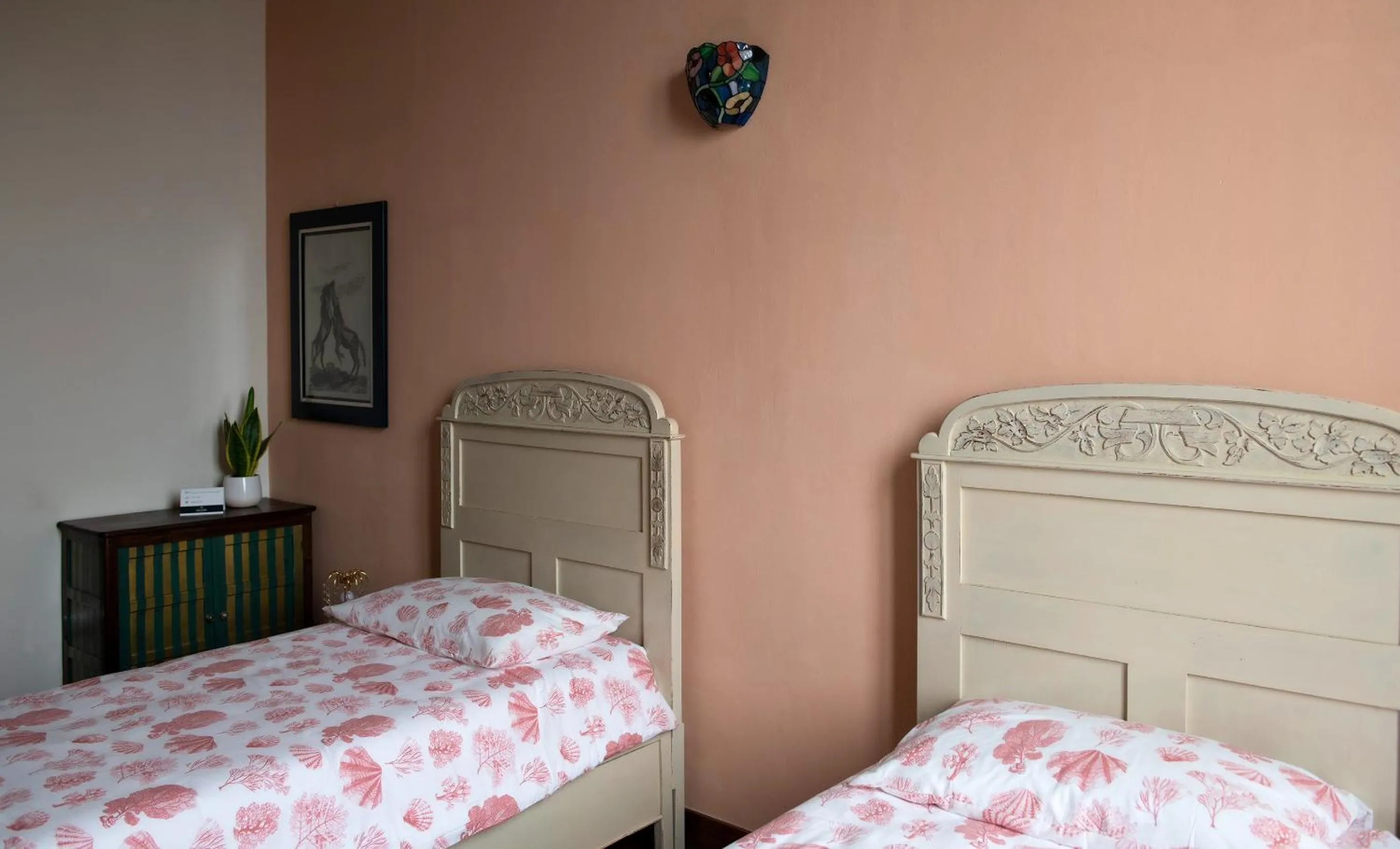 Bed in PALAZZO Bed and Breakfast