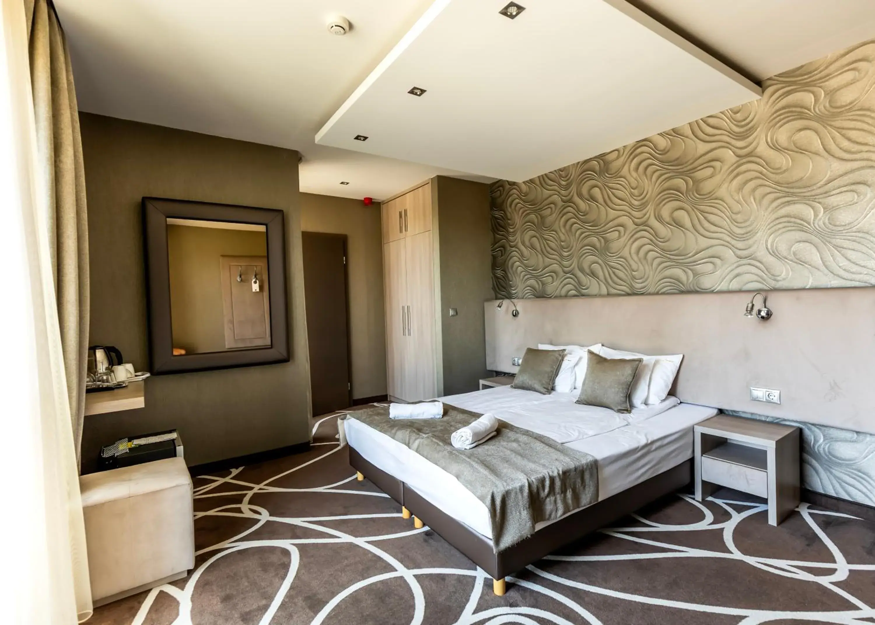 Double or Twin Room with Balcony - single occupancy in Mirage Hotel Sárvár Double or Twin Room with Balcony - single occupancy in Mirage Hotel Sárvár