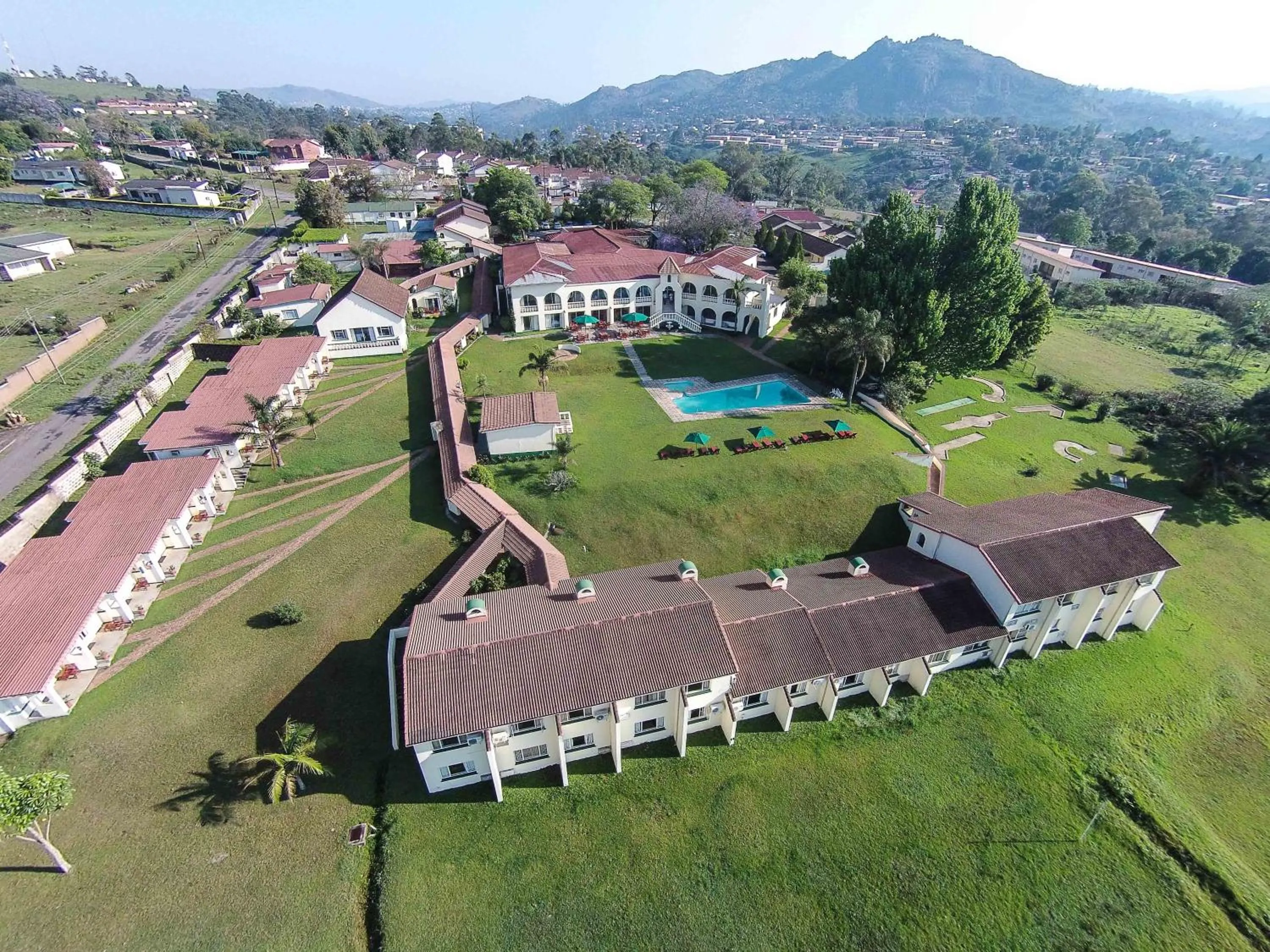 Garden view in Mountain View International Hotel - Eswatini