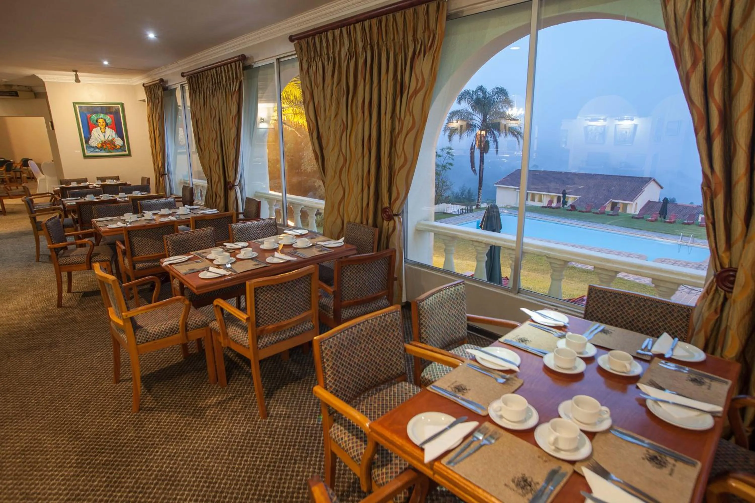 Breakfast in Mountain View International Hotel - Eswatini