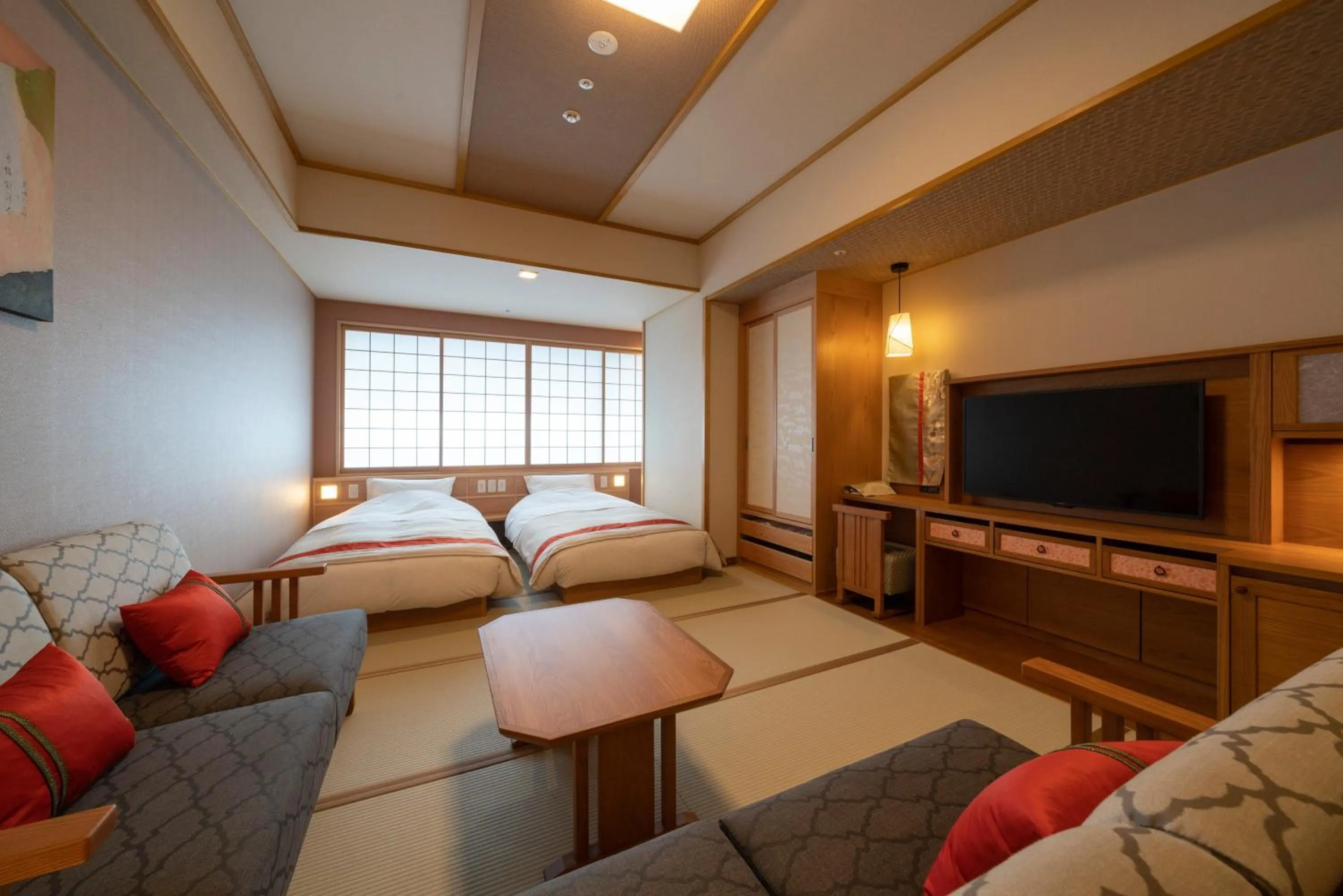 Photo of the whole room in Kyoto Umekoji Kadensho