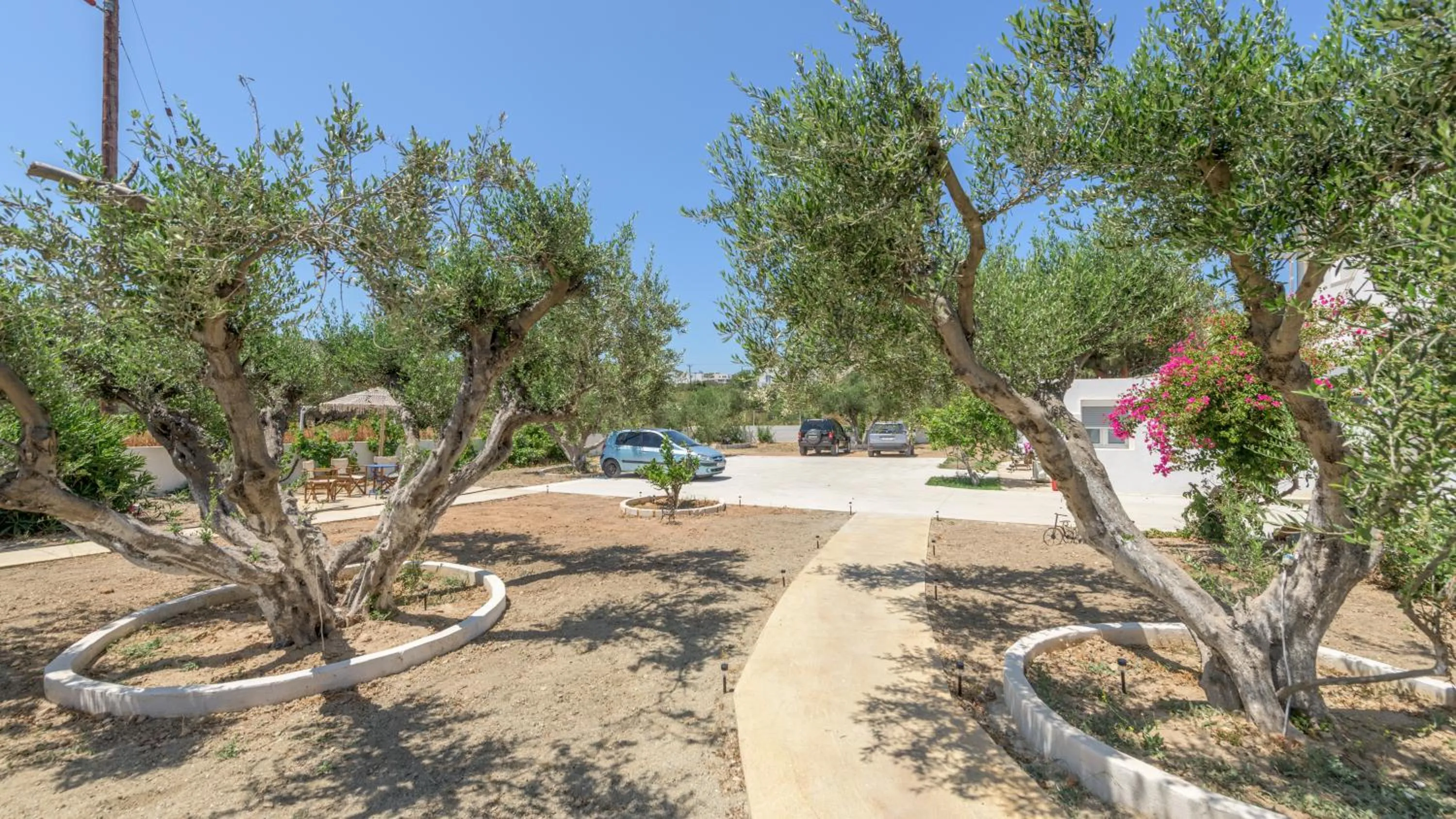Garden in Pente Elies Milos
