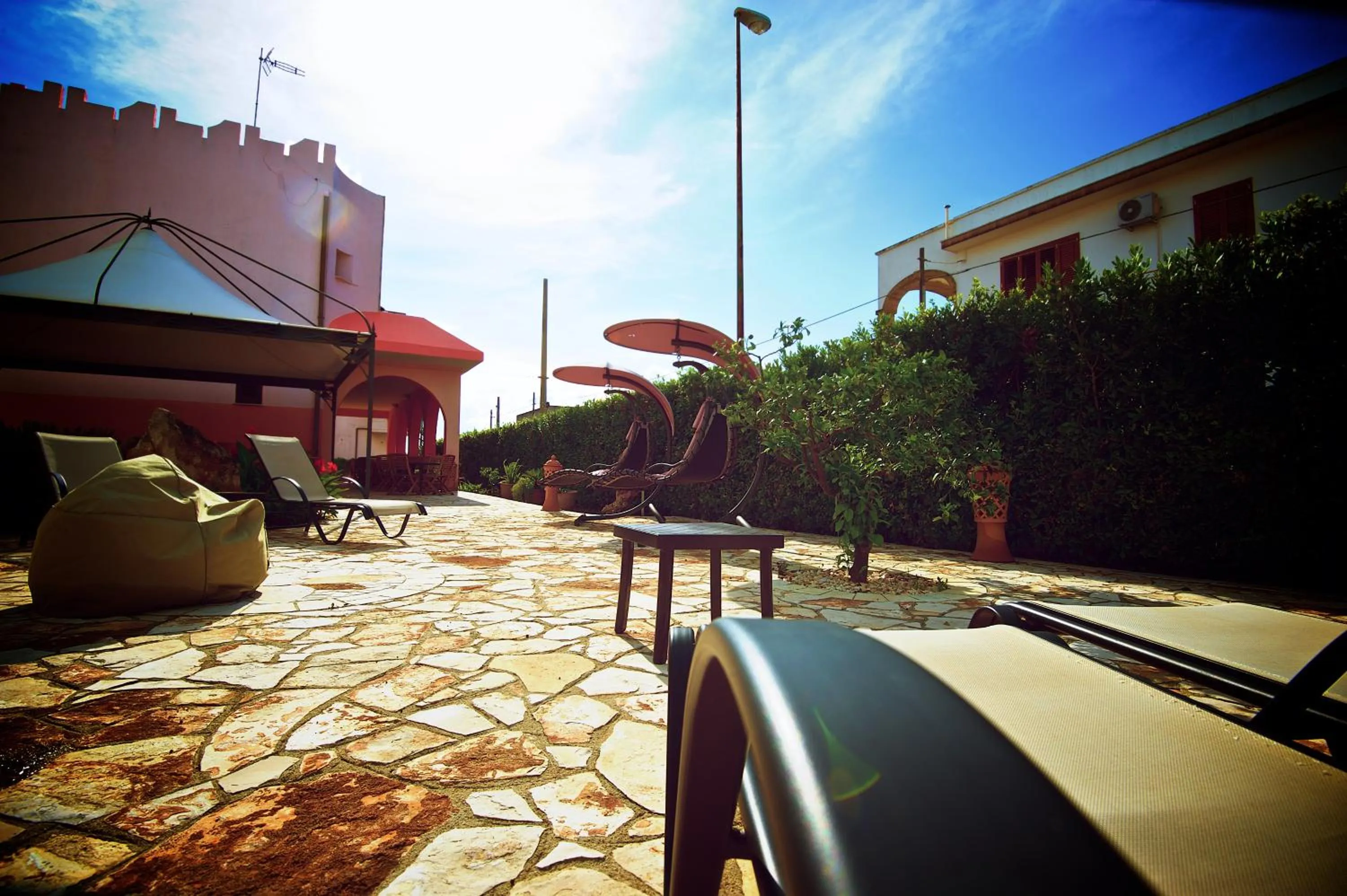 Patio in B&B NiloSira