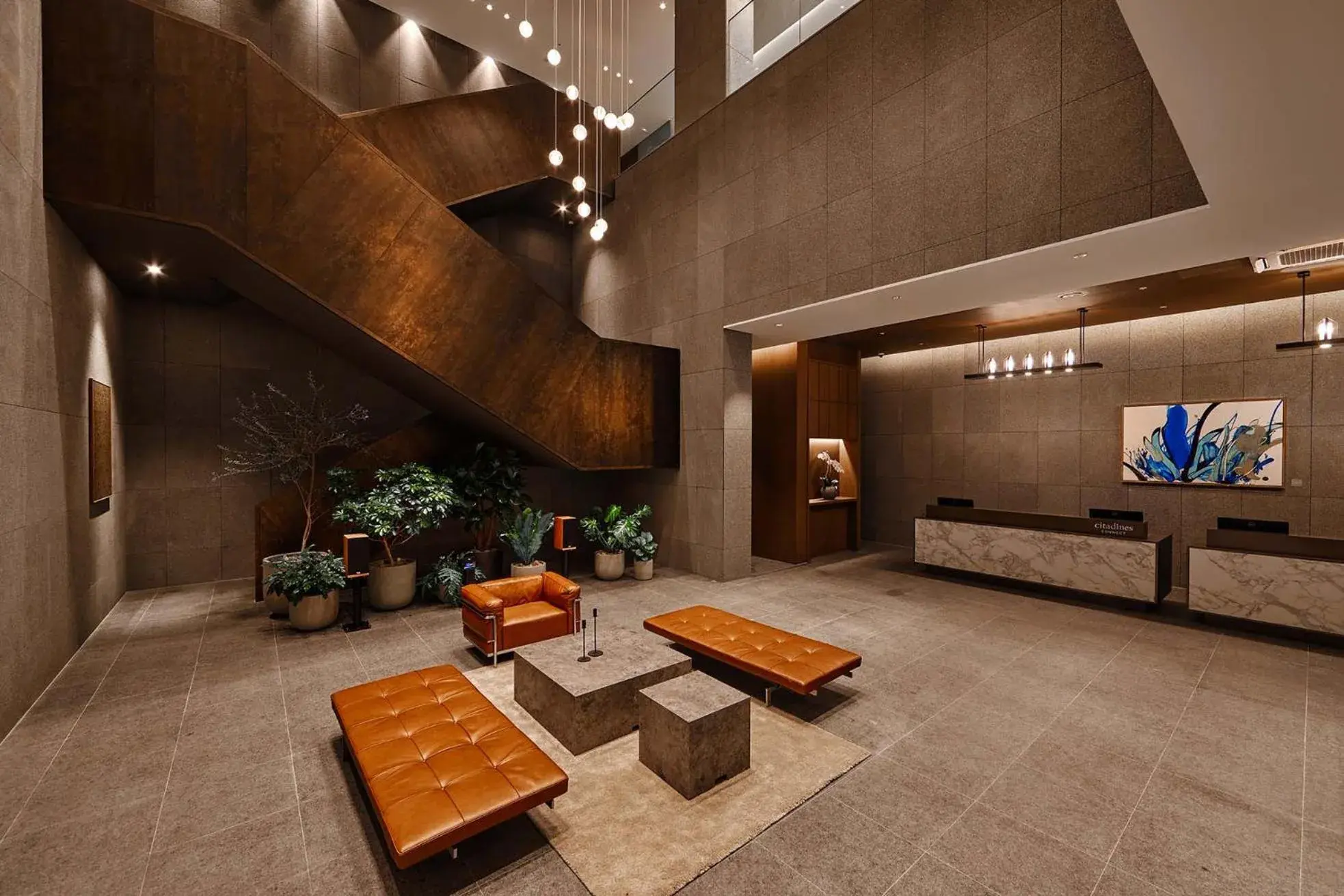 Lobby or reception in Citadines Connect Hari Busan Lobby or reception in Citadines Connect Hari Busan