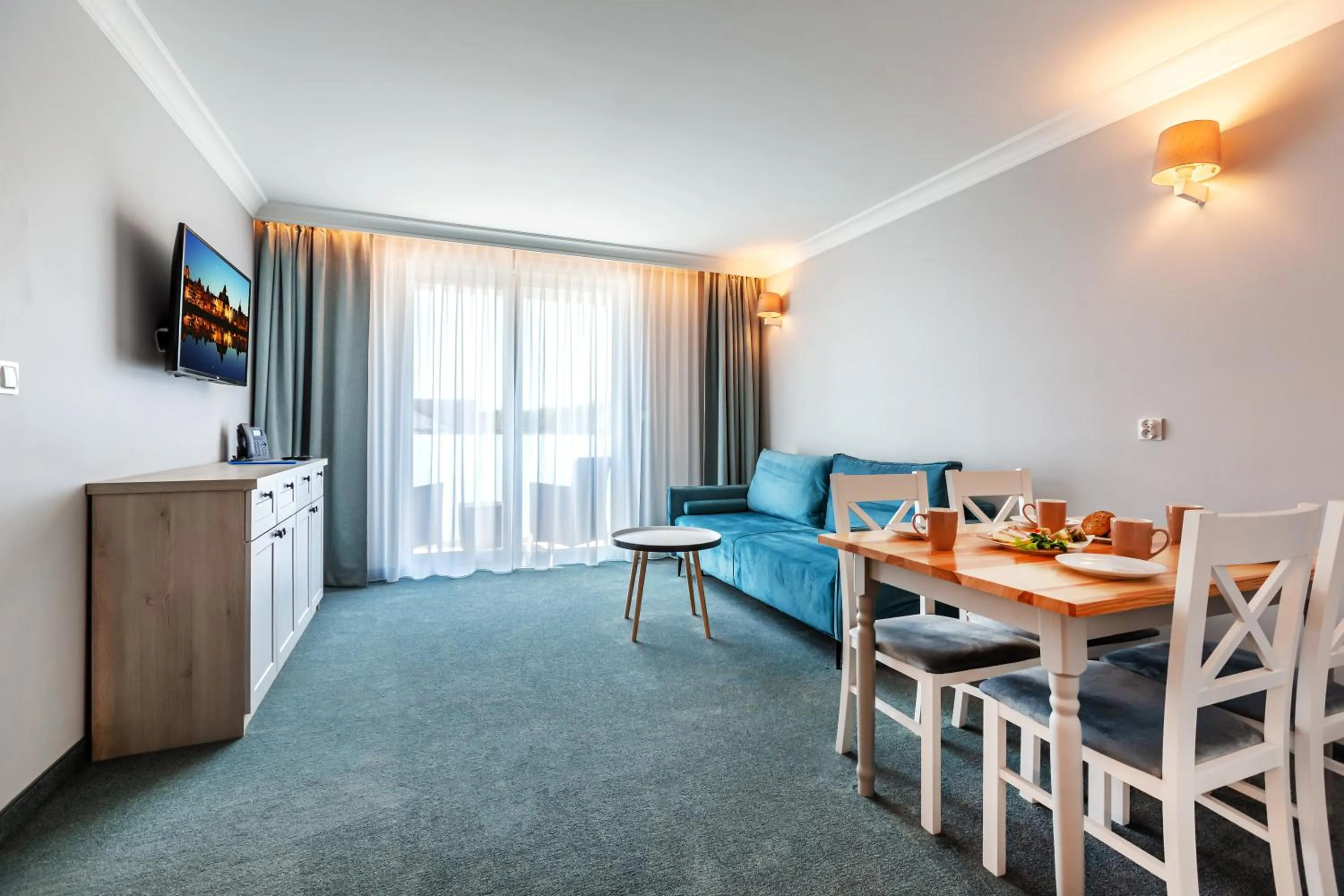 Seating area in Belmar Park Resort