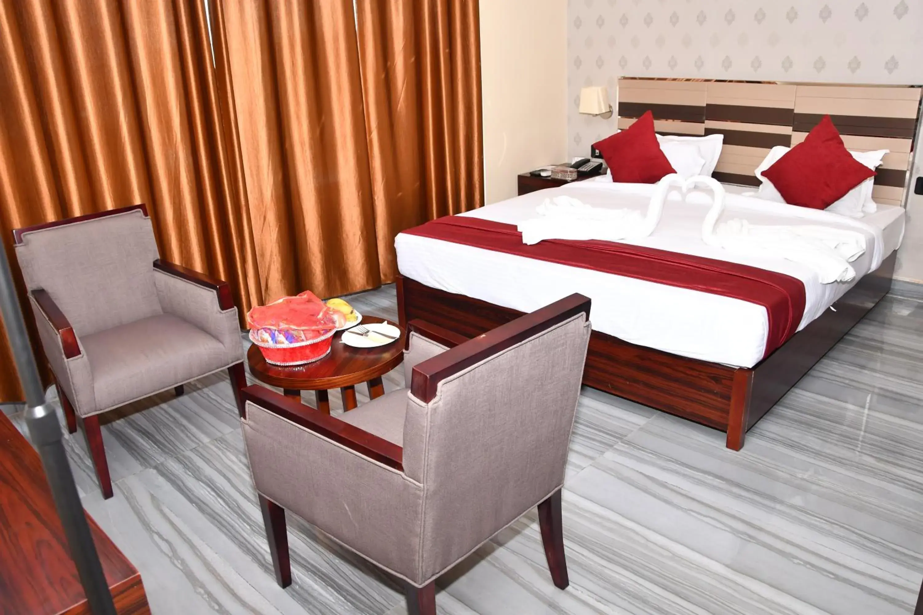 Bed in Chinmaye Inn Bed in Chinmaye Inn