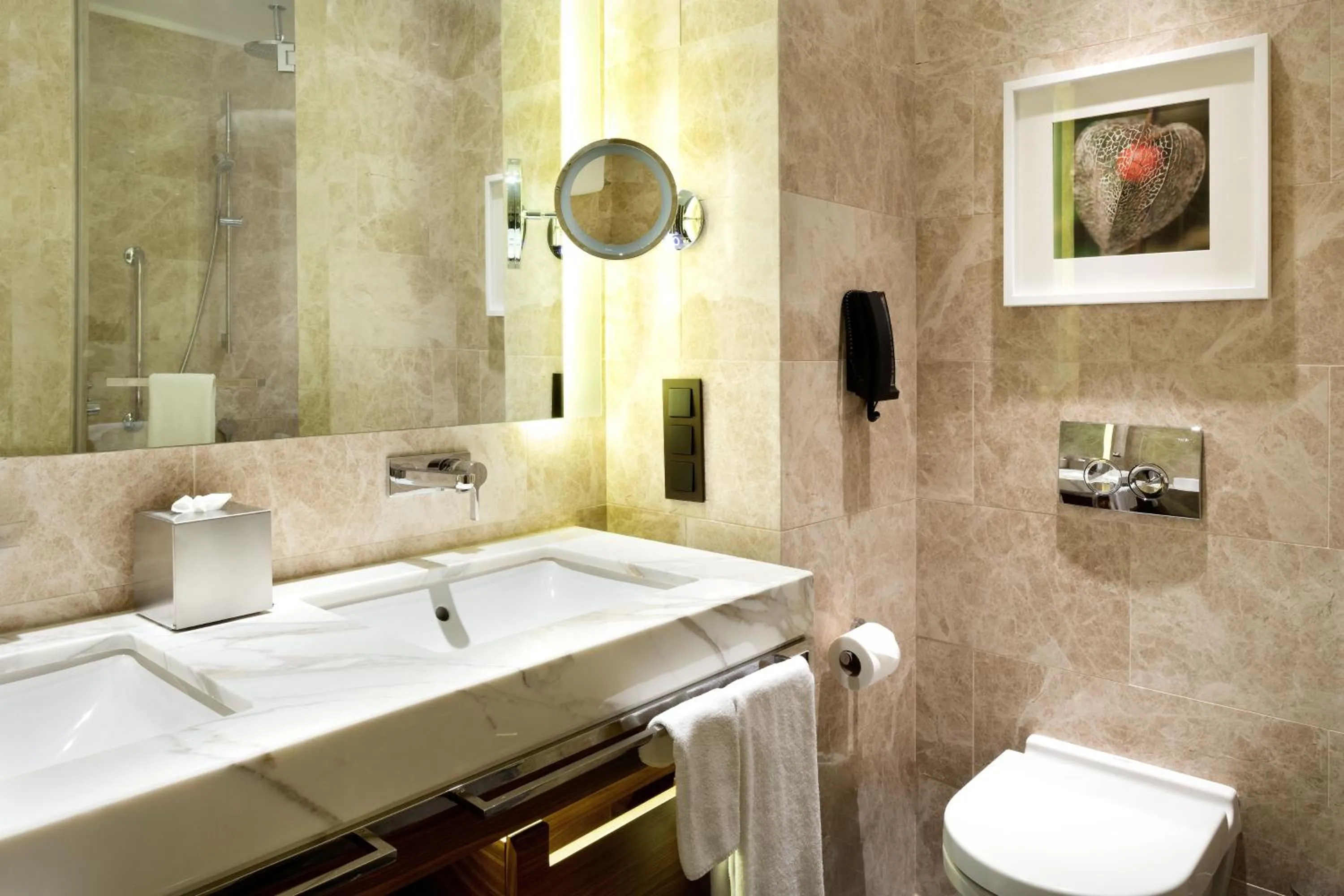 Bathroom in Hilton Kyiv