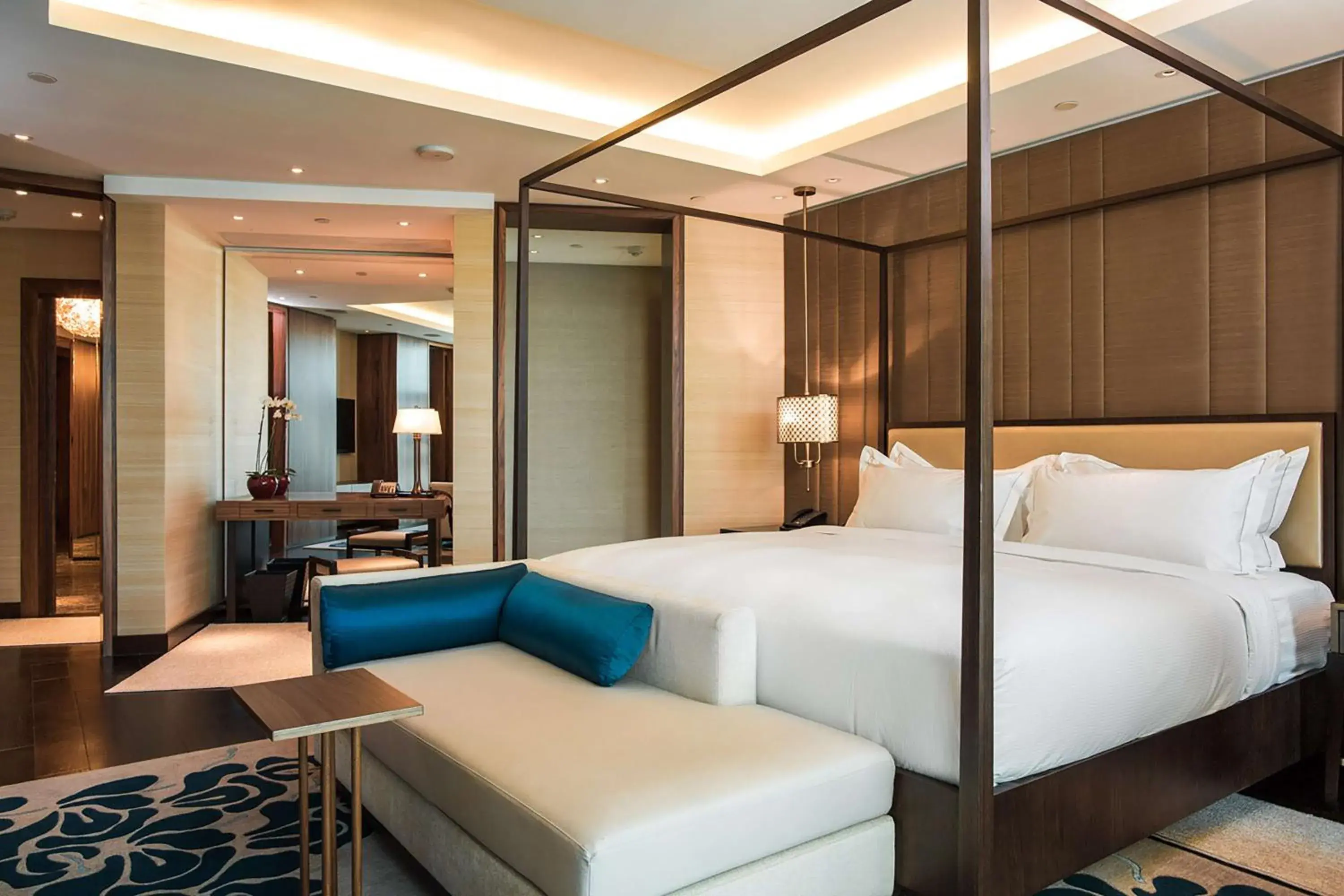 Living room, Bed in Hilton Kyiv Living room, Bed in Hilton Kyiv