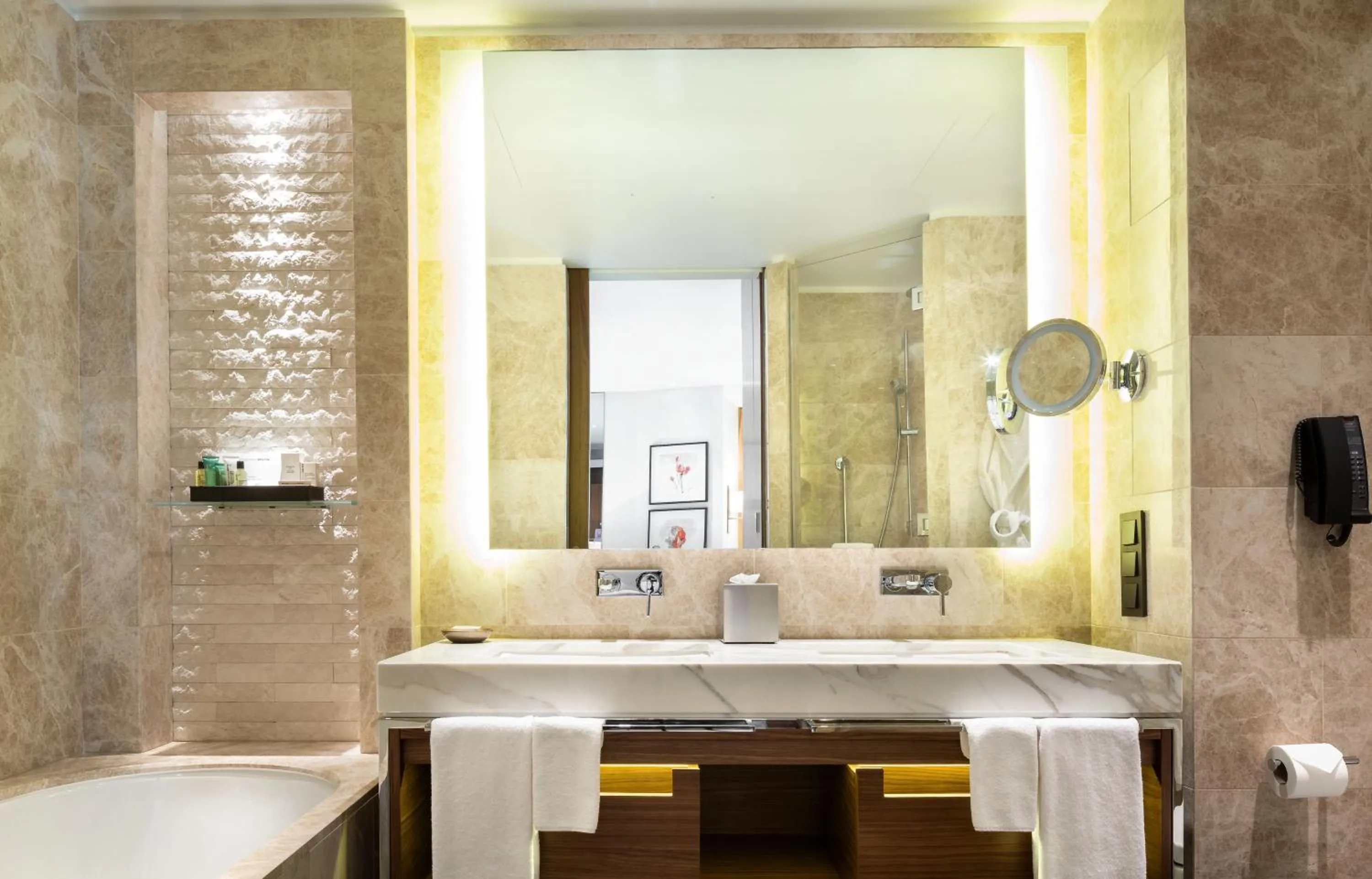 Bathroom in Hilton Kyiv