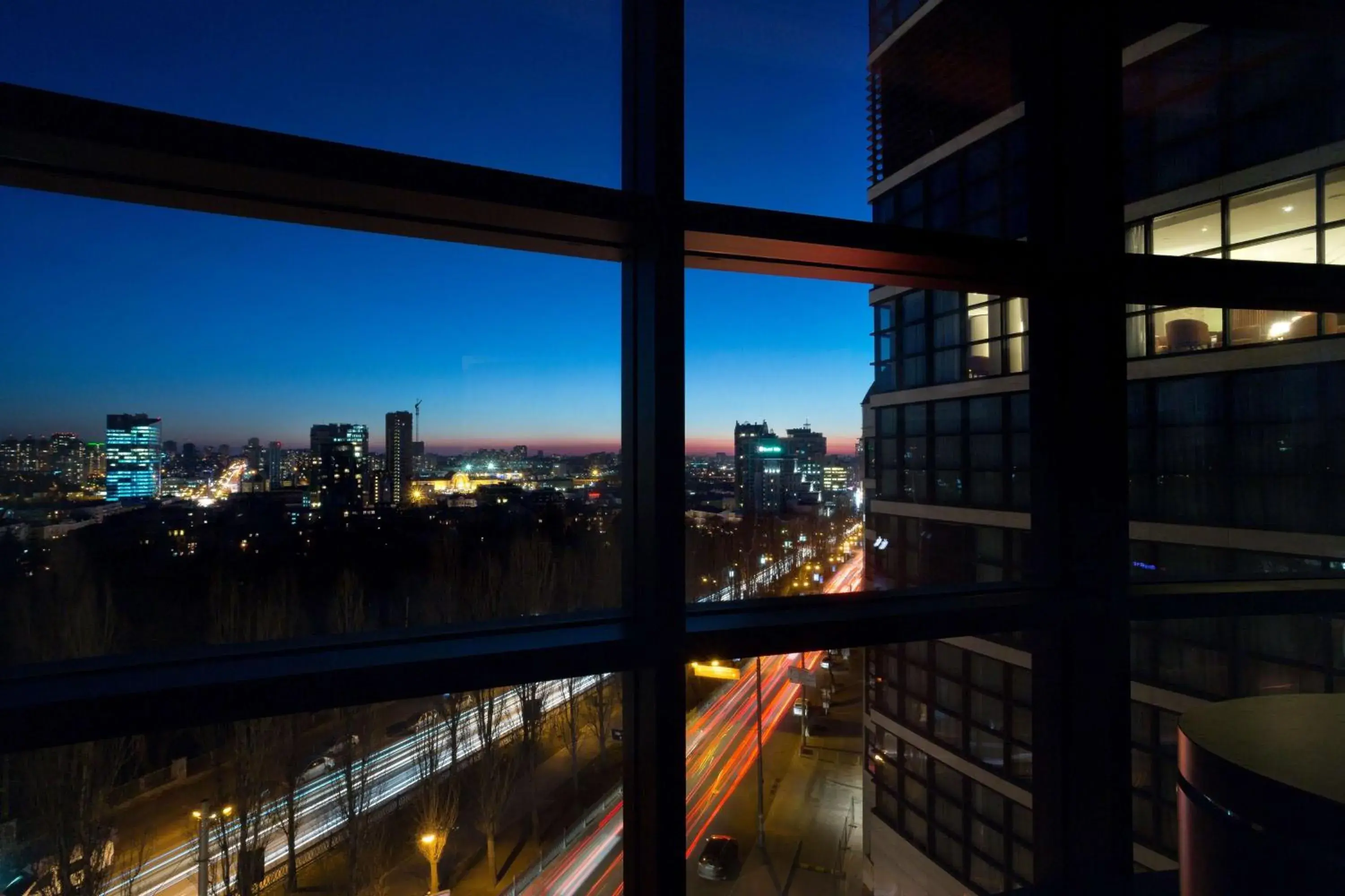 Property building in Hilton Kyiv Property building in Hilton Kyiv