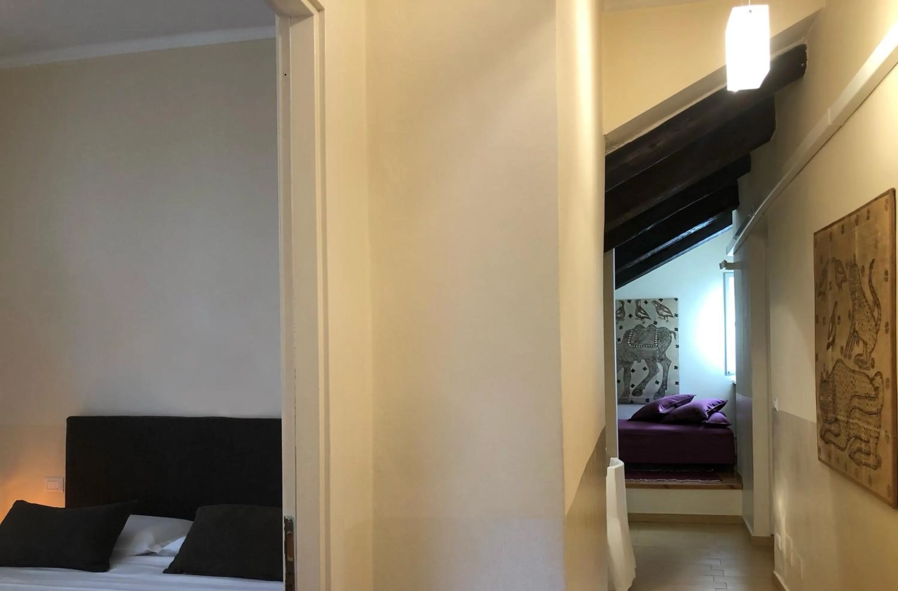 Bed in B&B Via Stampatori