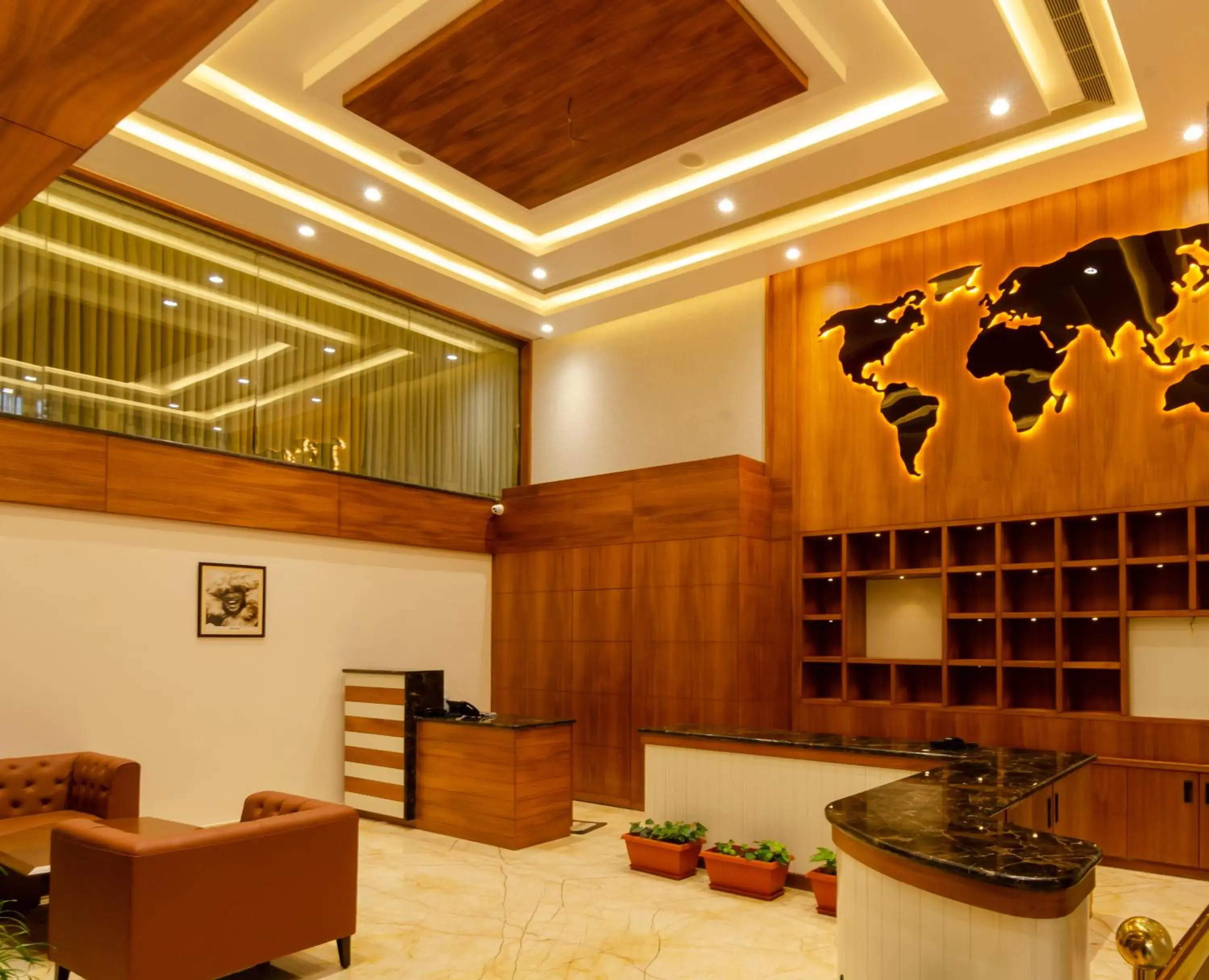 Lobby or reception in Chithara Comforts Lobby or reception in Chithara Comforts