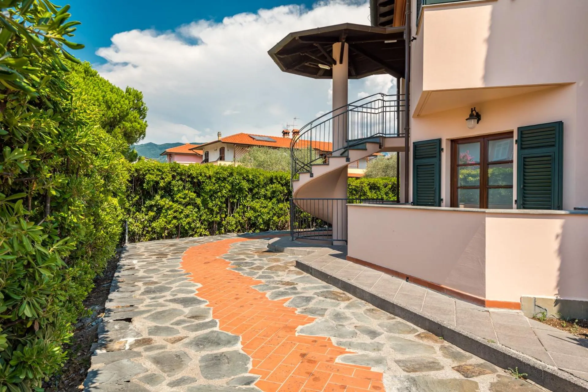 Property building in Hotel la Pietra restaurant