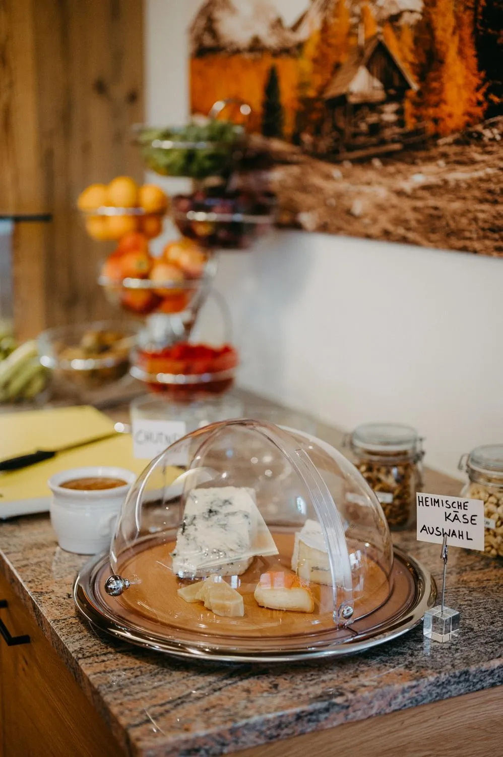 Buffet breakfast in Hotel Brückenwirt Superior