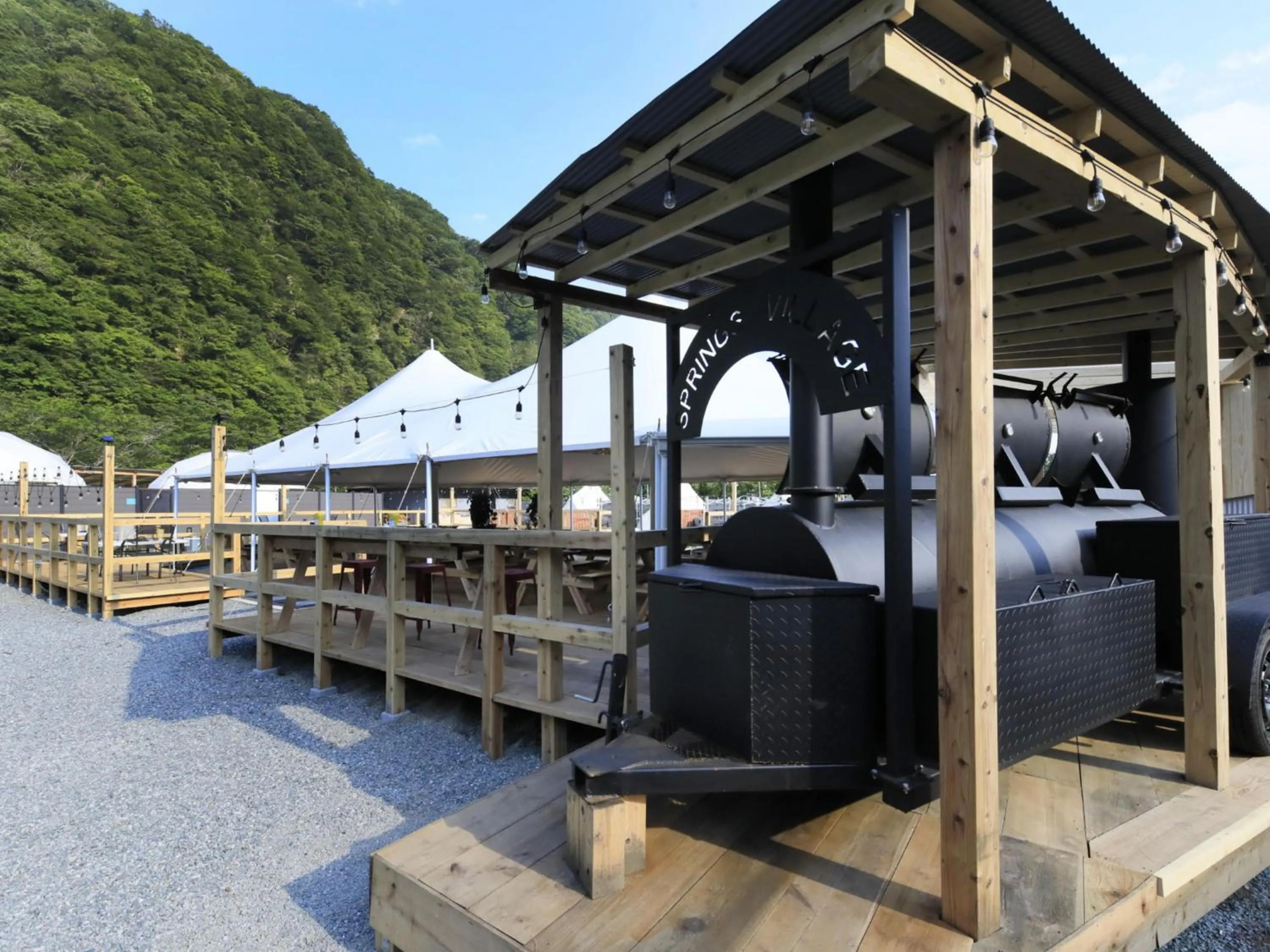 Restaurant/places to eat in SPRINGS VILLAGE 足柄 丹沢温泉リゾート＆グランピング
