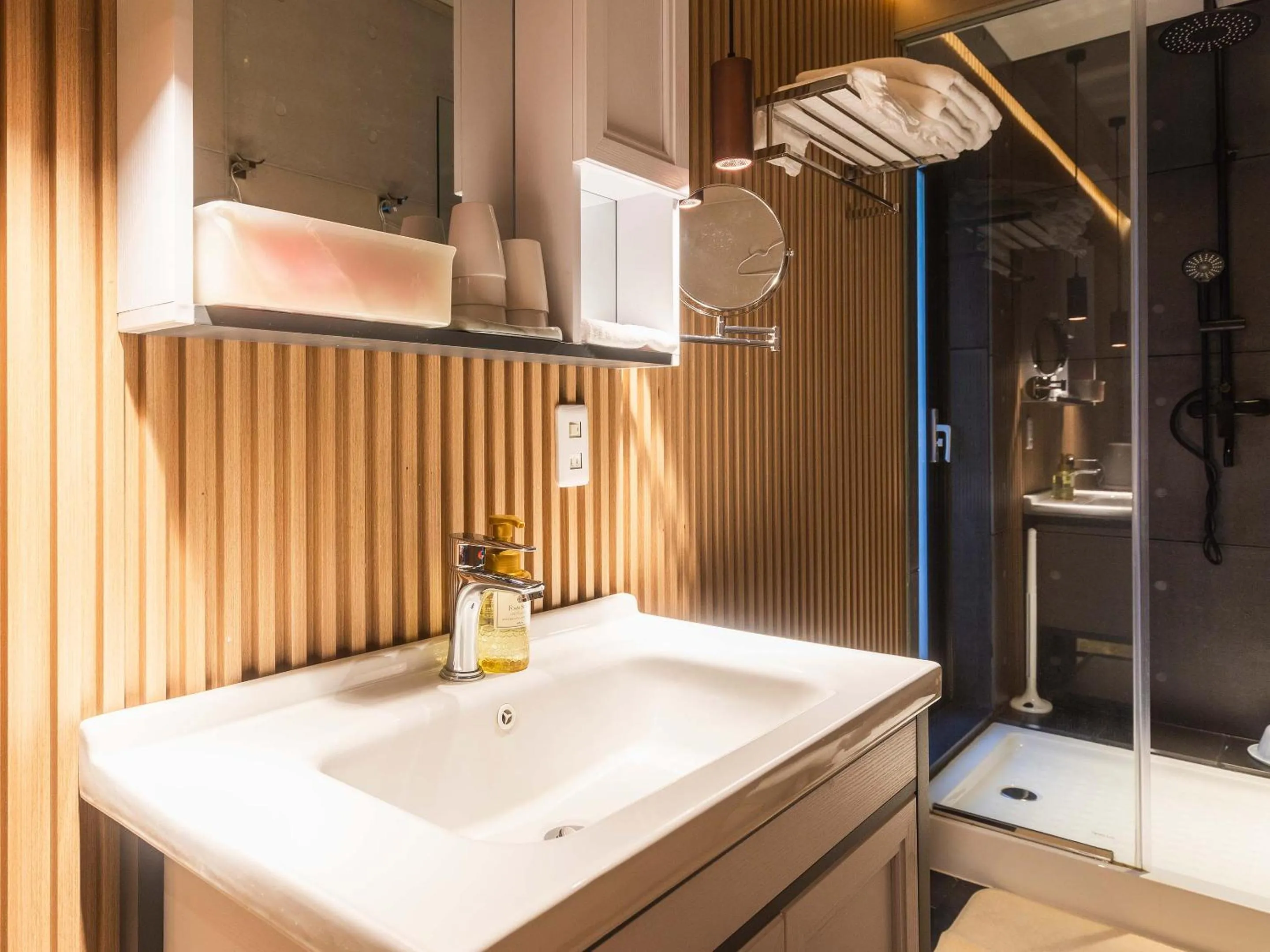 Bathroom in SPRINGS VILLAGE 足柄 丹沢温泉リゾート＆グランピング