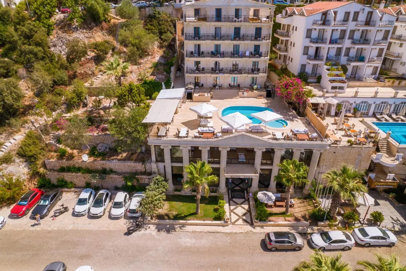 Bird's eye view in Hera Hotel Bird's eye view in Hera Hotel