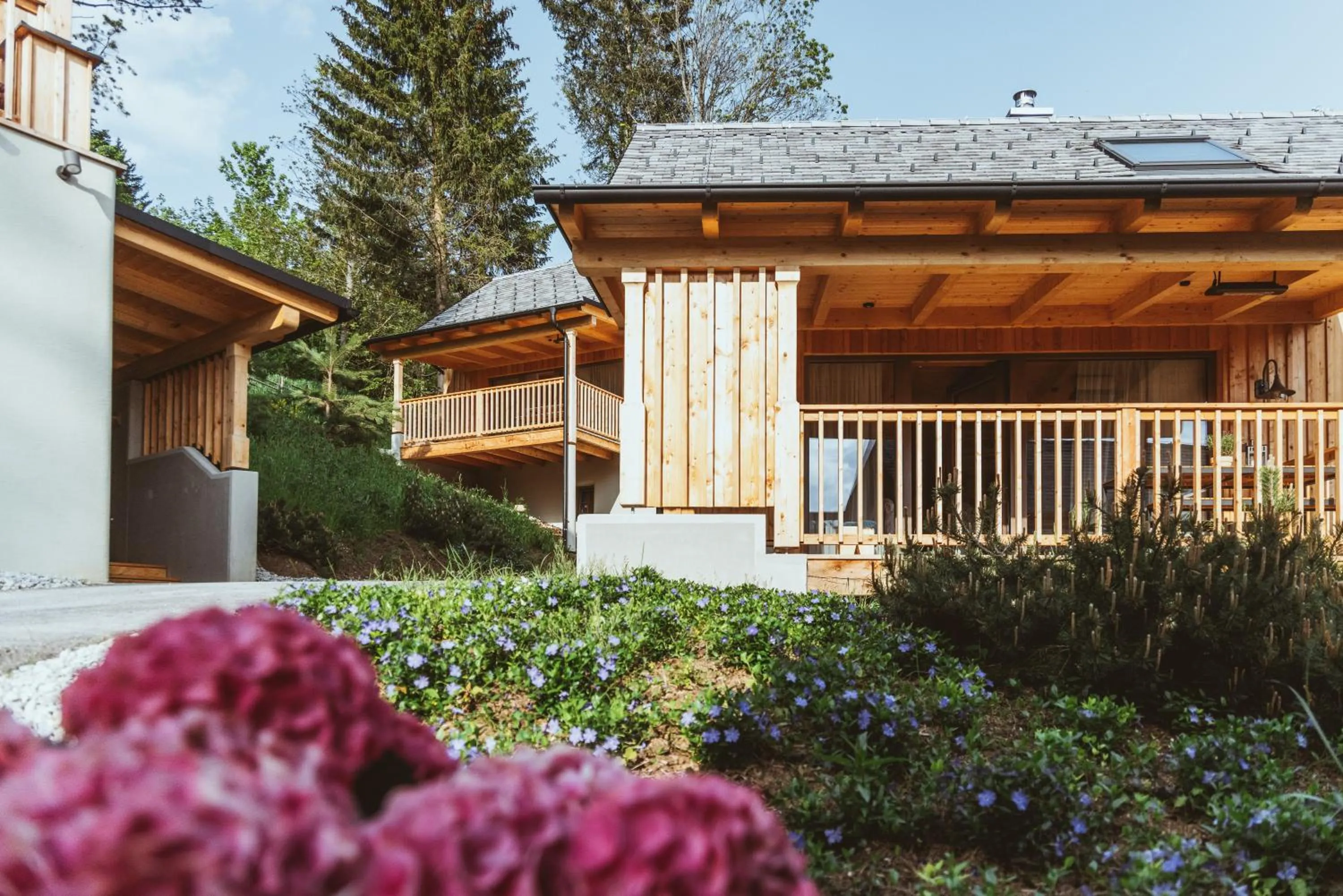 Property building in Hideaway Hotel Montestyria Chalets & Suiten