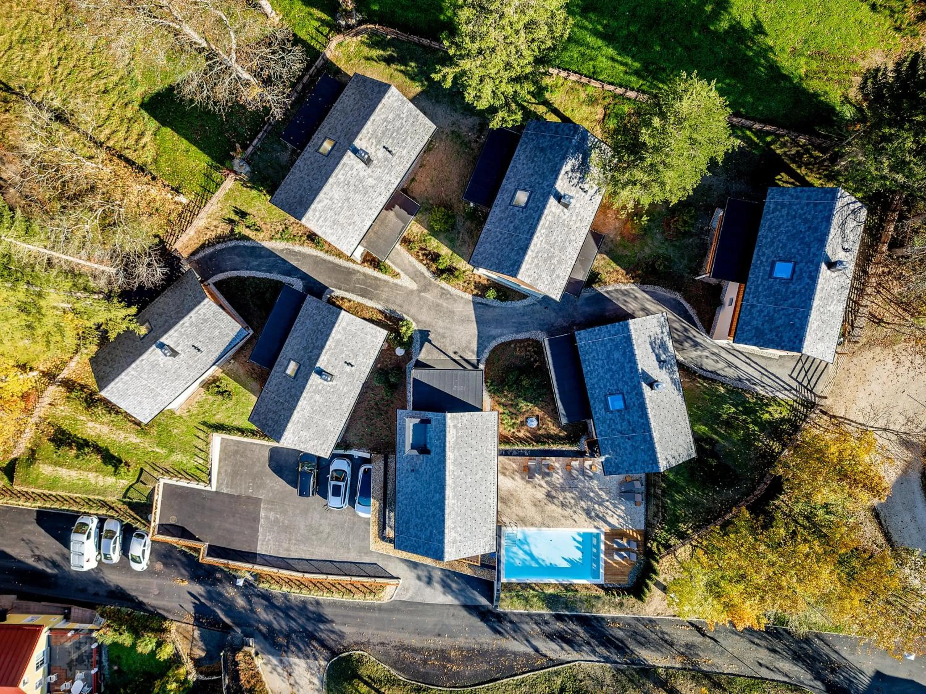 Property building in Hideaway Hotel Montestyria Chalets & Suiten