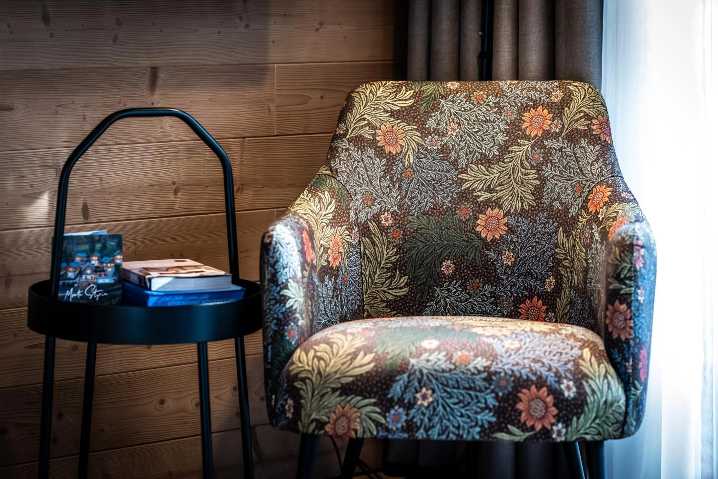 Living room in Hideaway Hotel Montestyria Chalets & Suiten