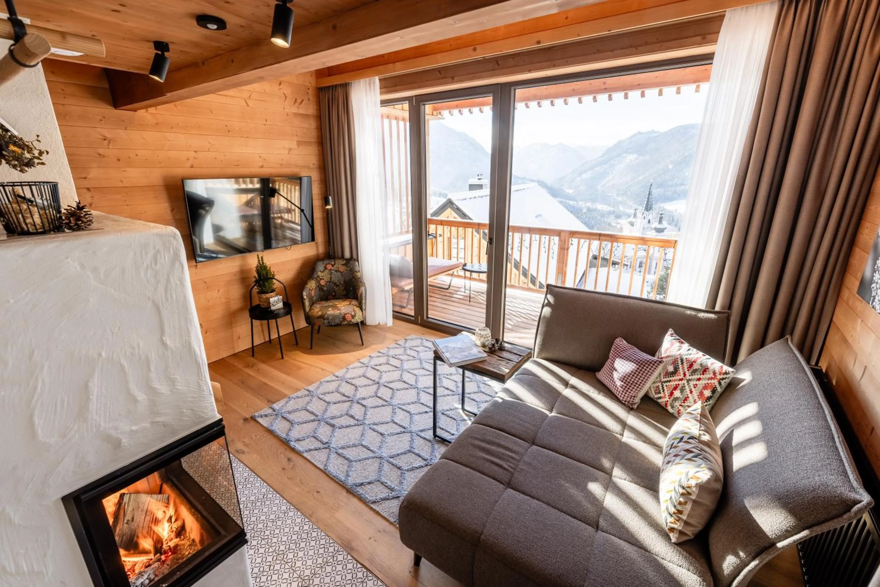 Property building in Hideaway Hotel Montestyria Chalets & Suiten