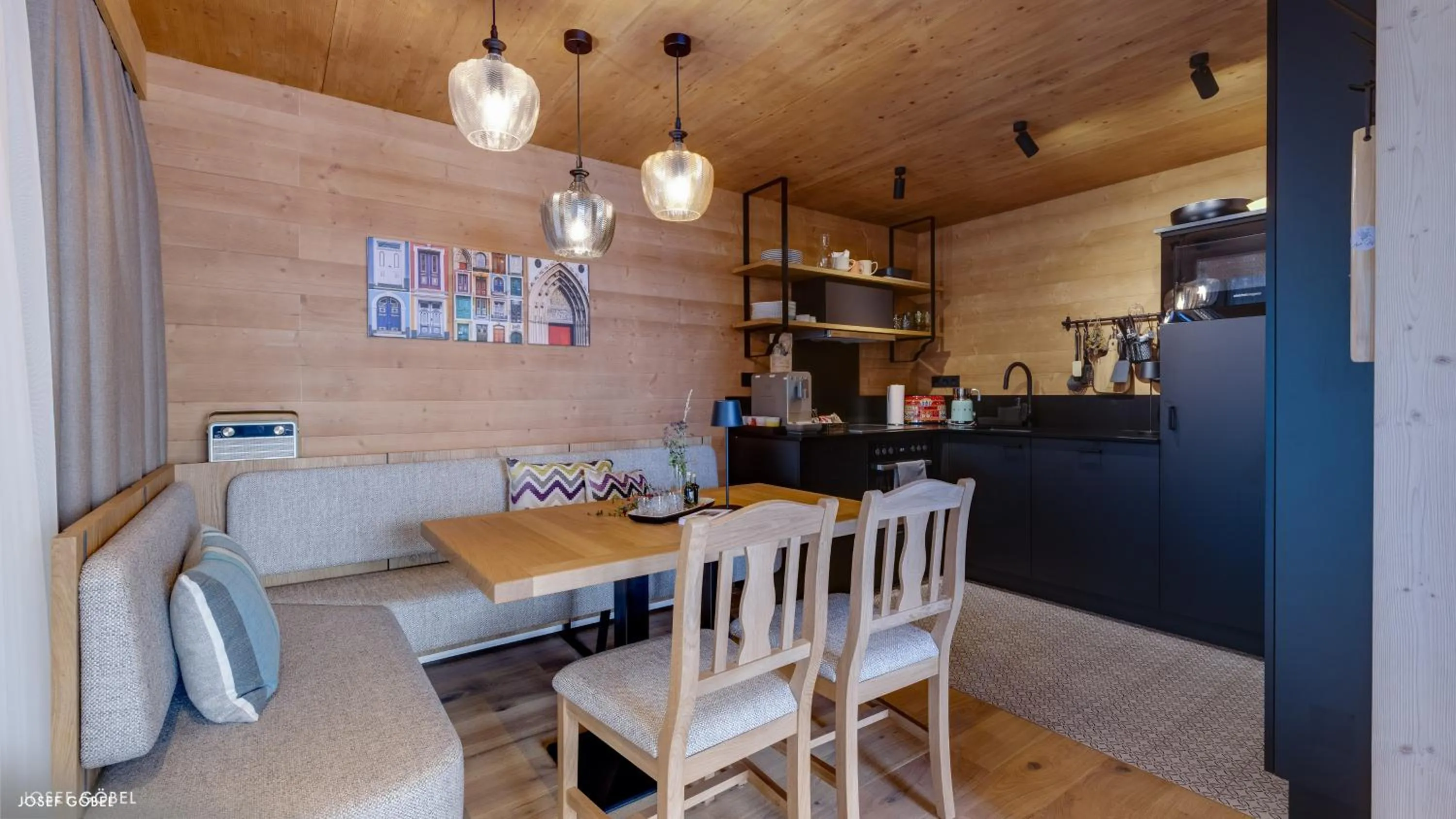 Living room in Hideaway Hotel Montestyria Chalets & Suiten