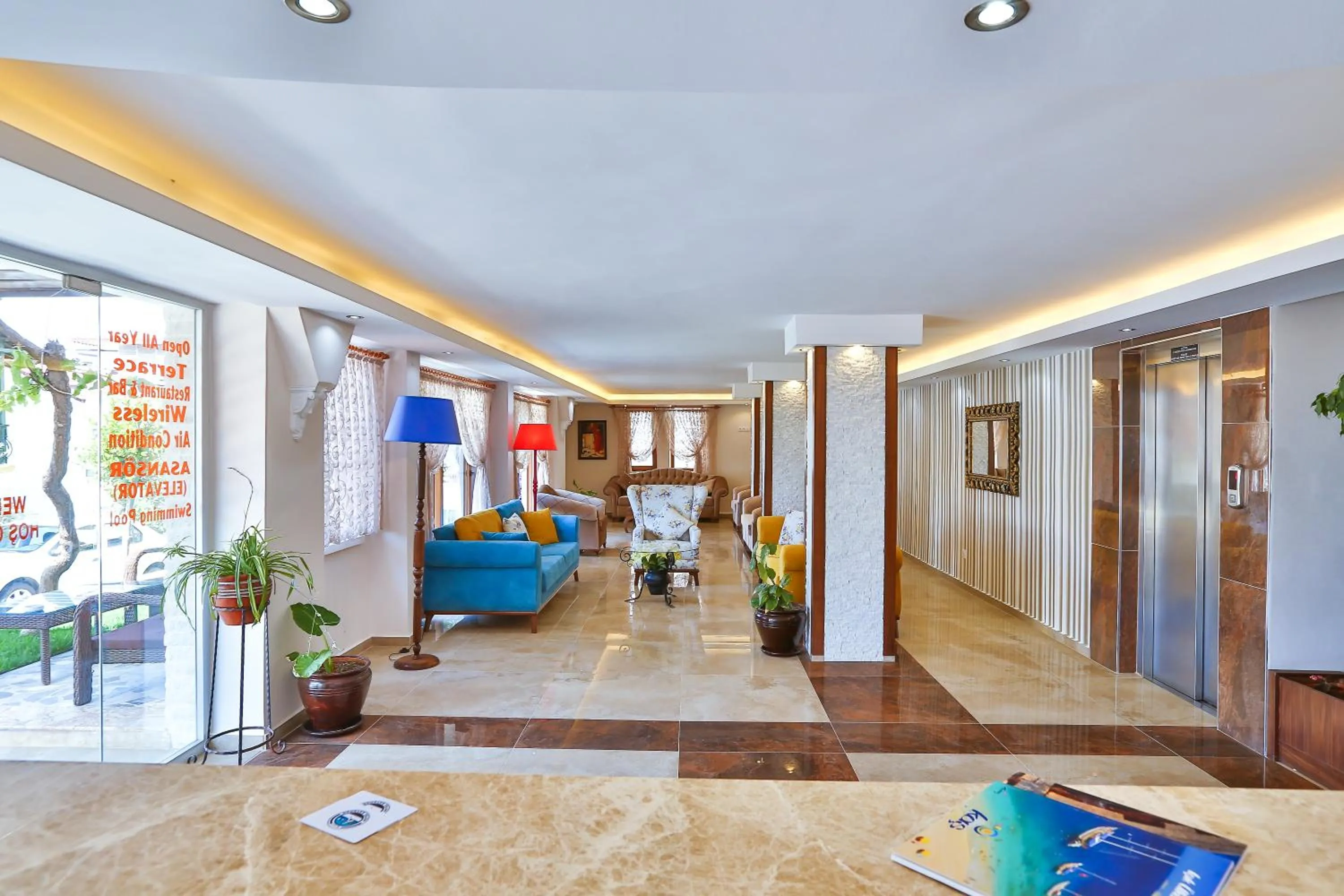 Lobby or reception in Hotel Kayahan