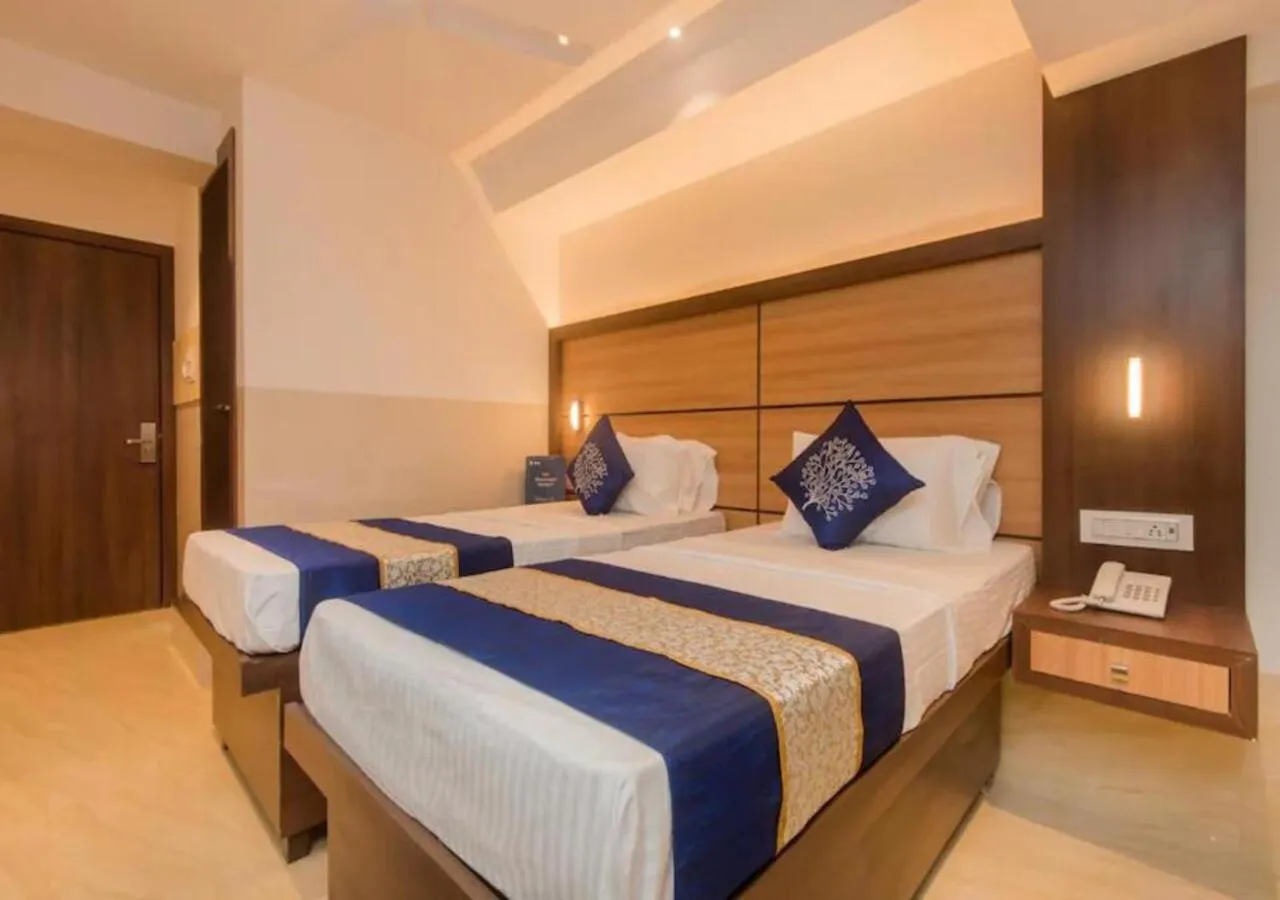 Bedroom, Bed in Hotel Mourya Residency