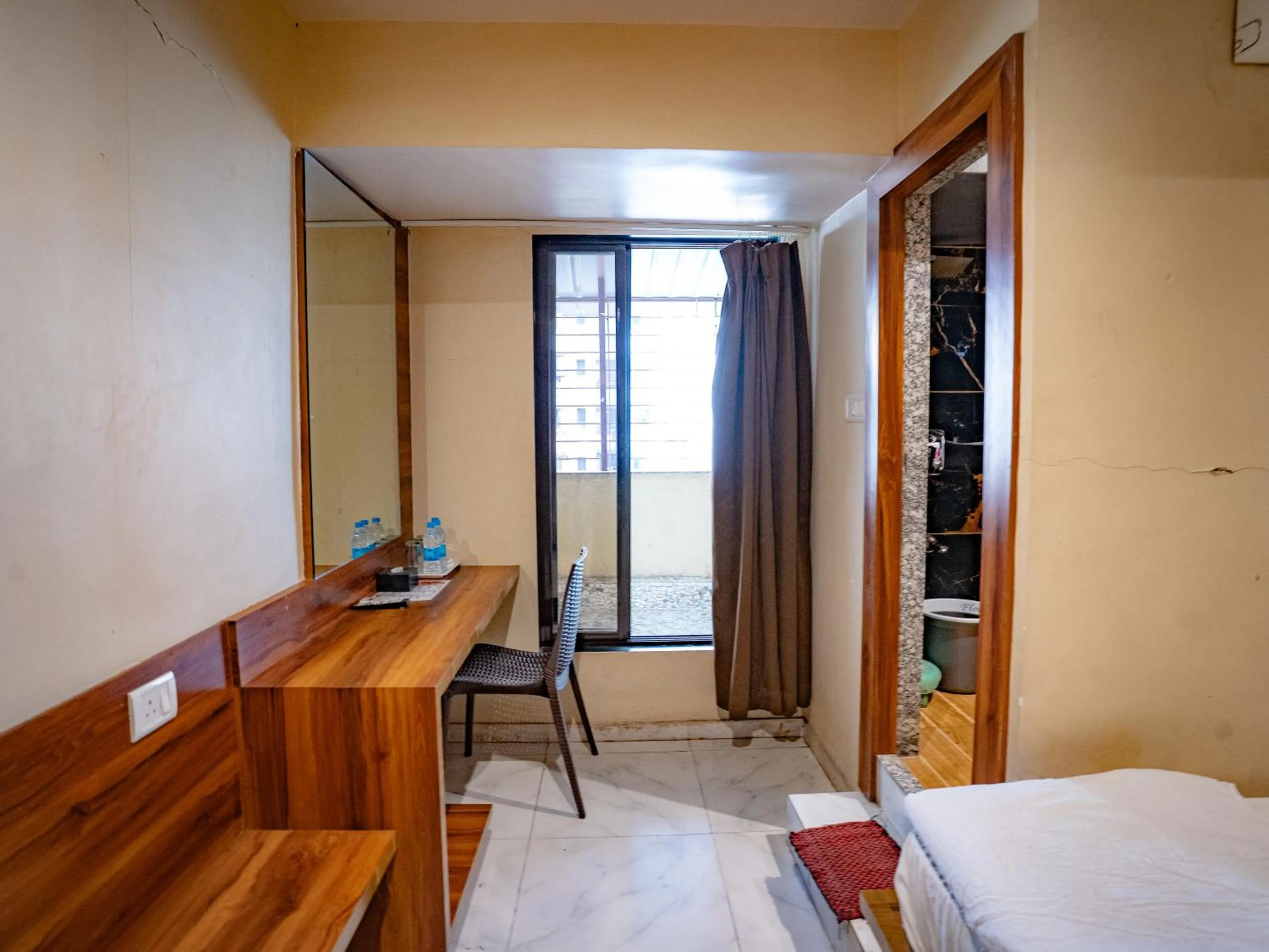 Bed in Hotel Mourya Residency