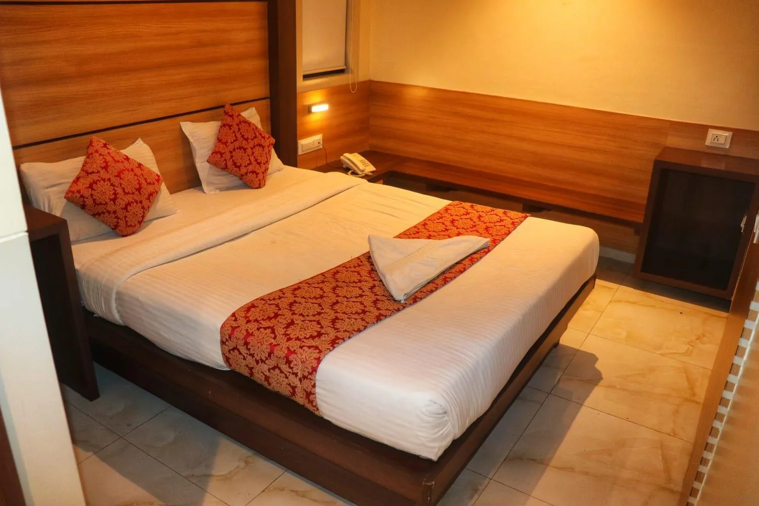 Bedroom, Bed in Hotel Mourya Residency
