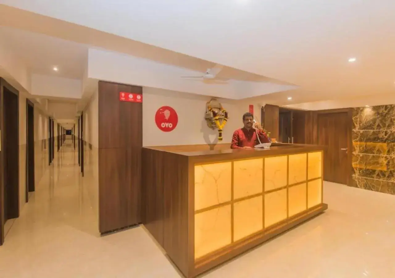 Lobby or reception in Hotel Mourya Residency Lobby or reception in Hotel Mourya Residency